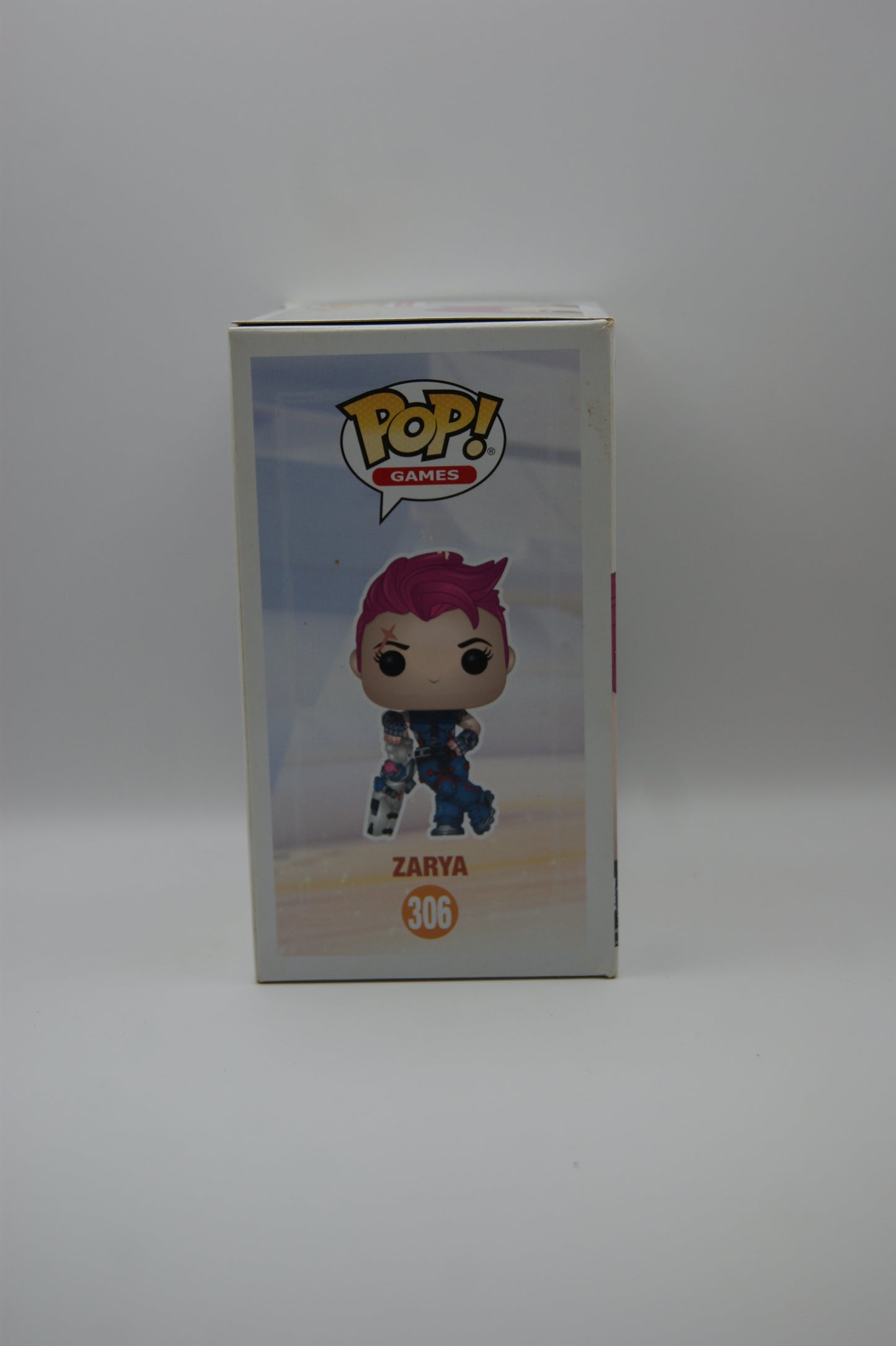 Funko Pop! Games Overwatch Zarya #306 Vinyl Figur Vaulted OVP