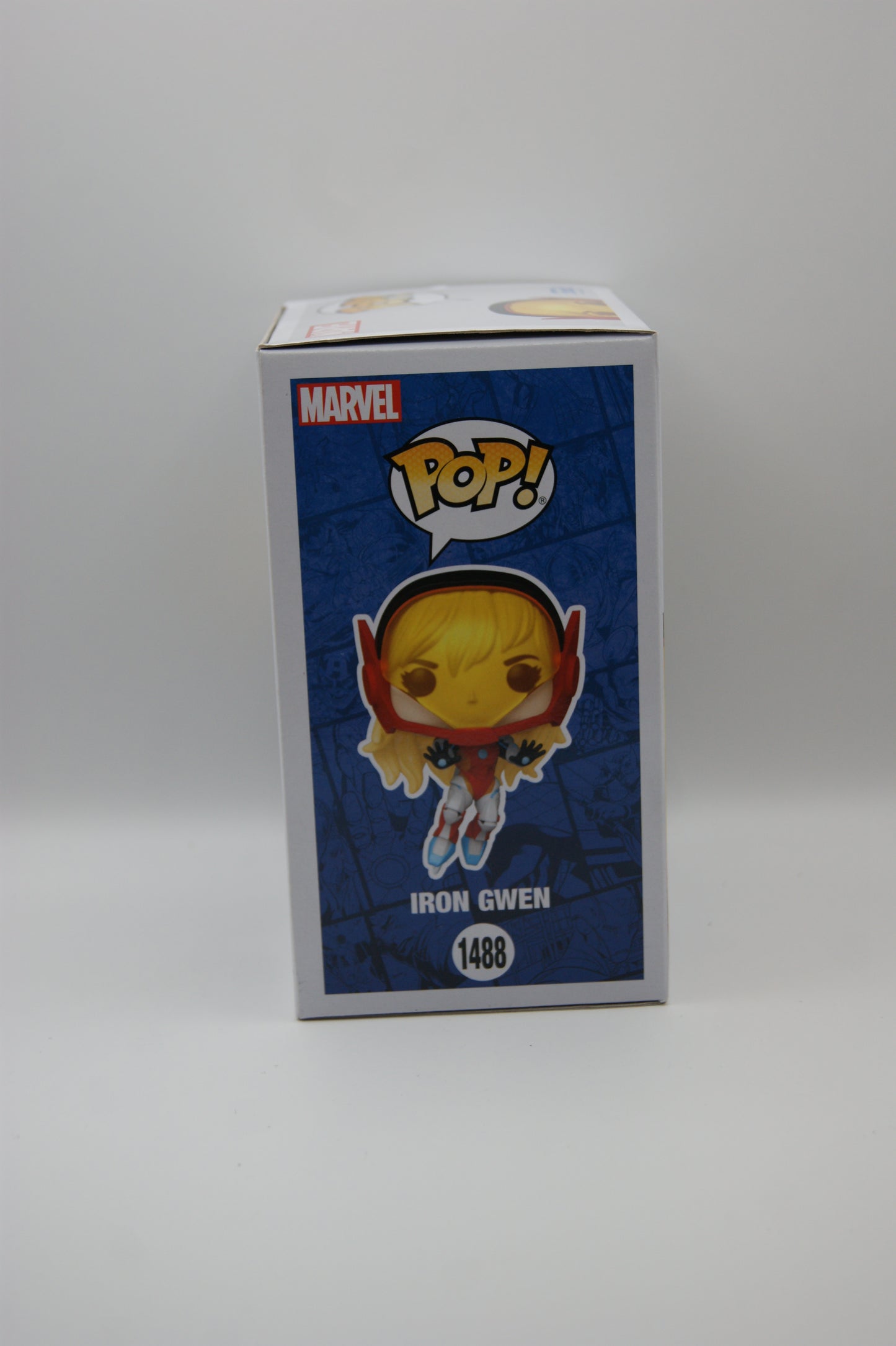 Funko Pop! Marvel Gwenverse Iron Gwen #1488 Vinyl Bobble-Head Figur OVP