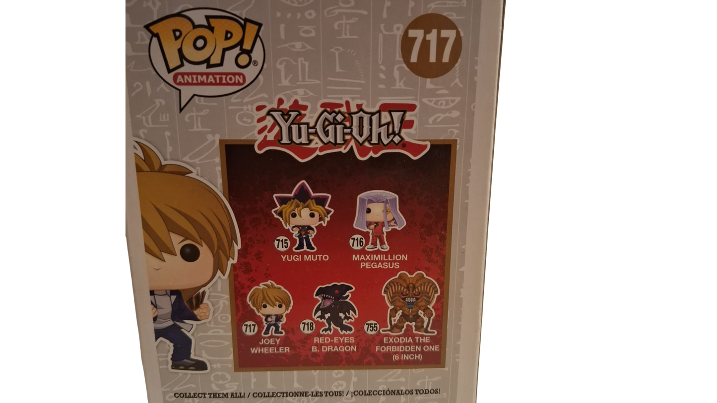 Funko Pop! Animation Yu-Gi-Oh! #717 Joey Wheeler – Vinylfigur – ca. 10 cm – OVP