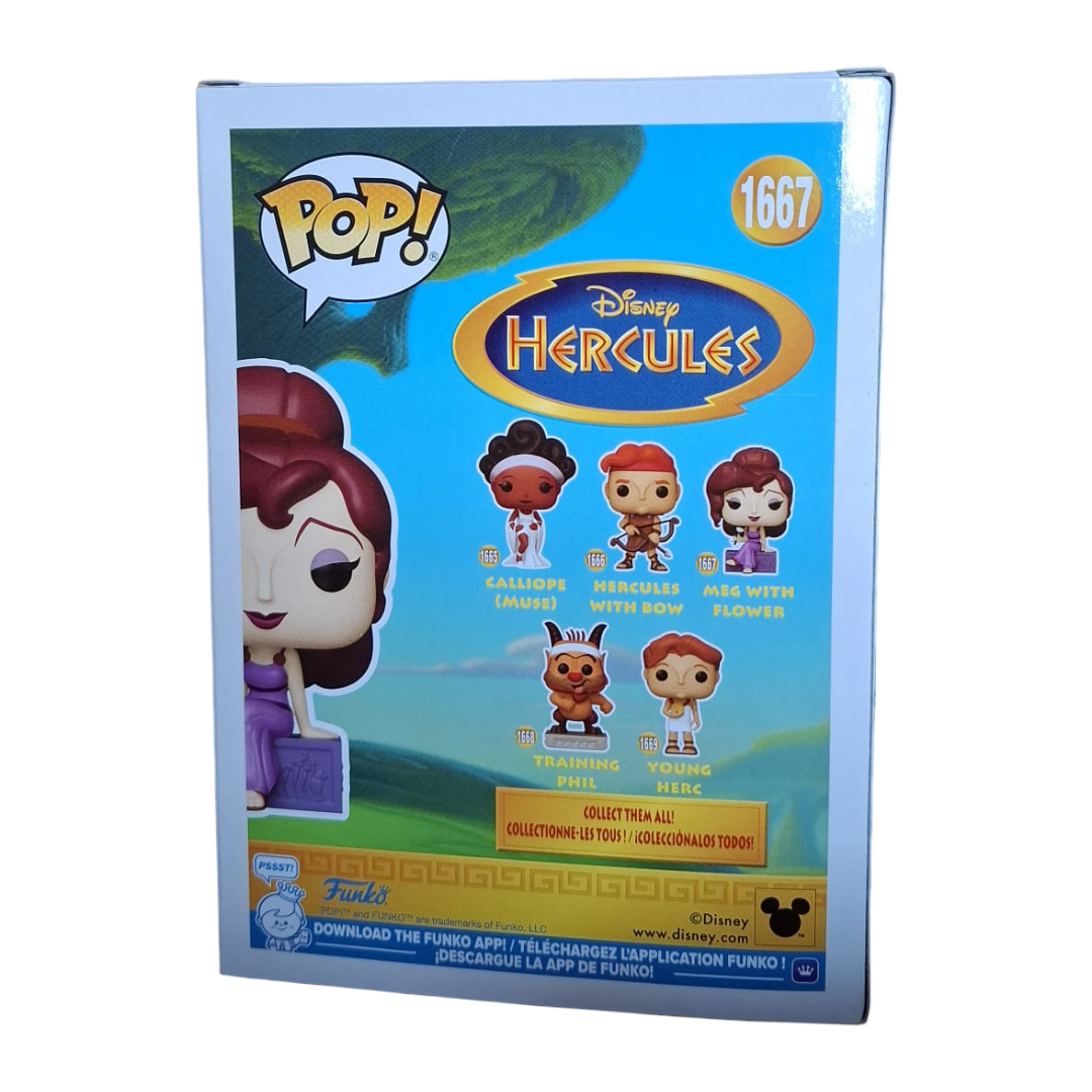 Funko Pop Disney Hercules Meg with Flower Nr. 1667 Vinylfigur OVP
