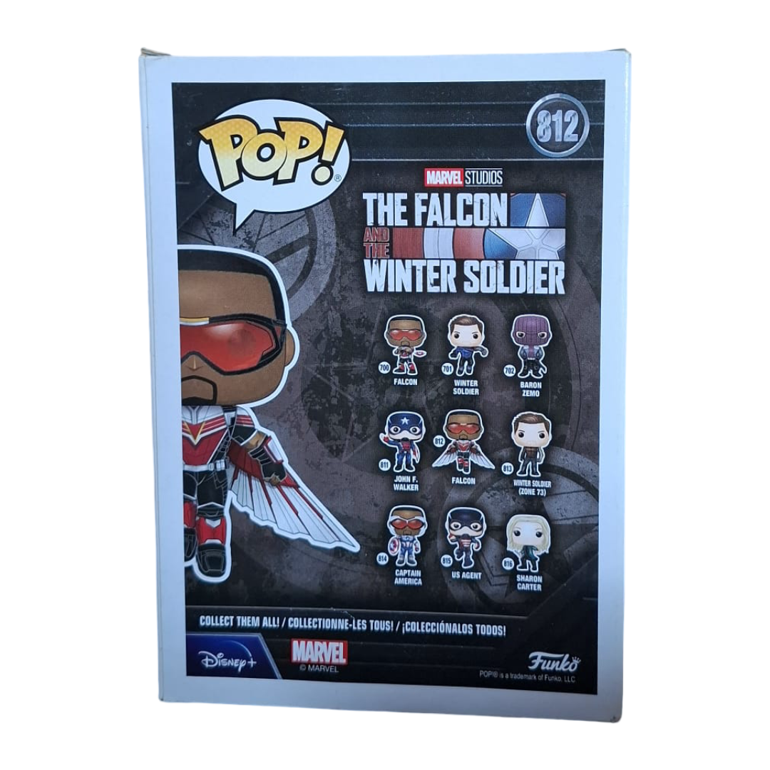 Funko Pop Marvel Falcon Nr. 812 The Falcon and Winter Soldier Bobble-Head OVP
