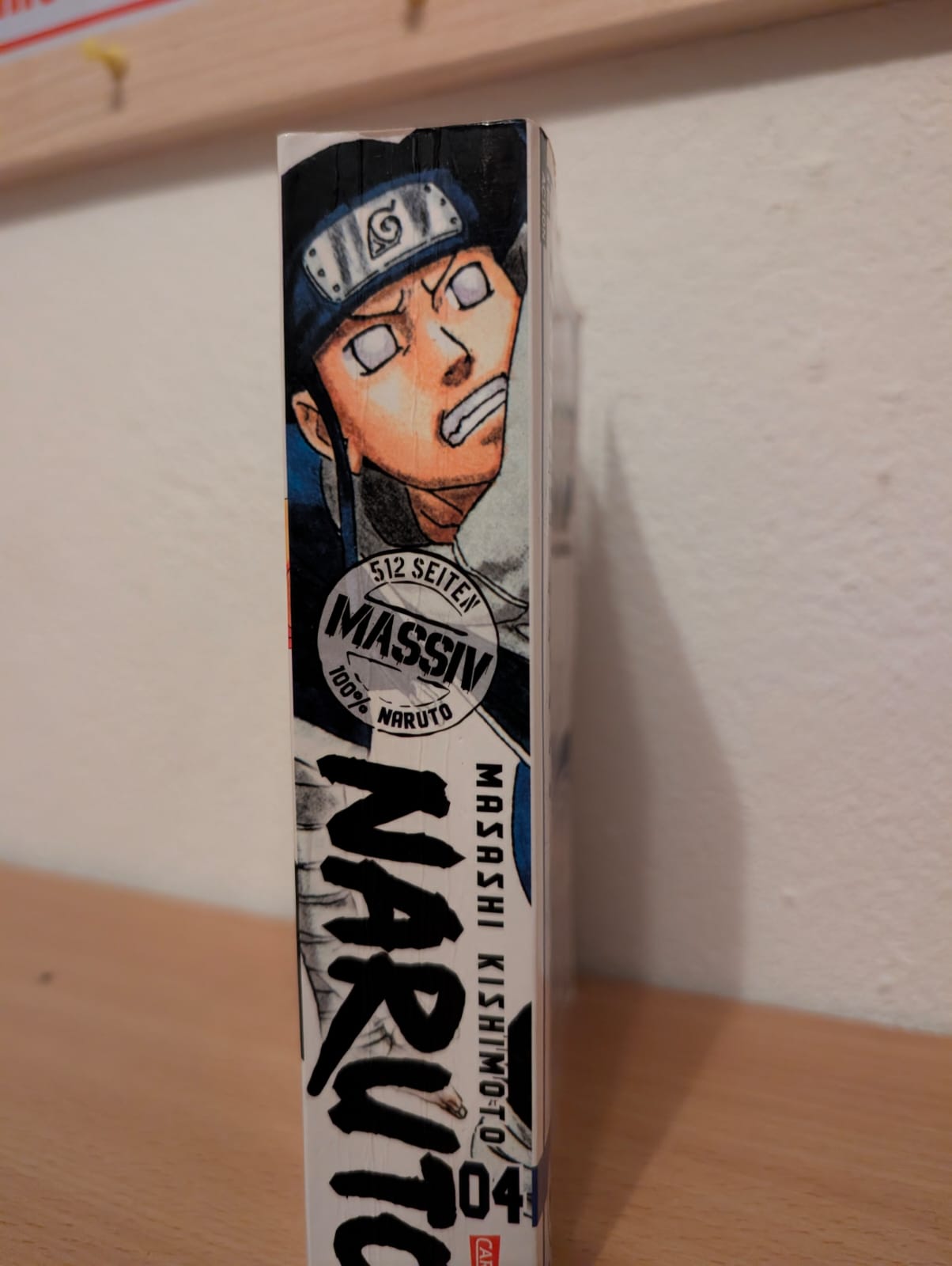 Naruto Massiv Band 4 – Masashi Kishimoto – Carlsen Manga – Deutsch – 512 Seiten
