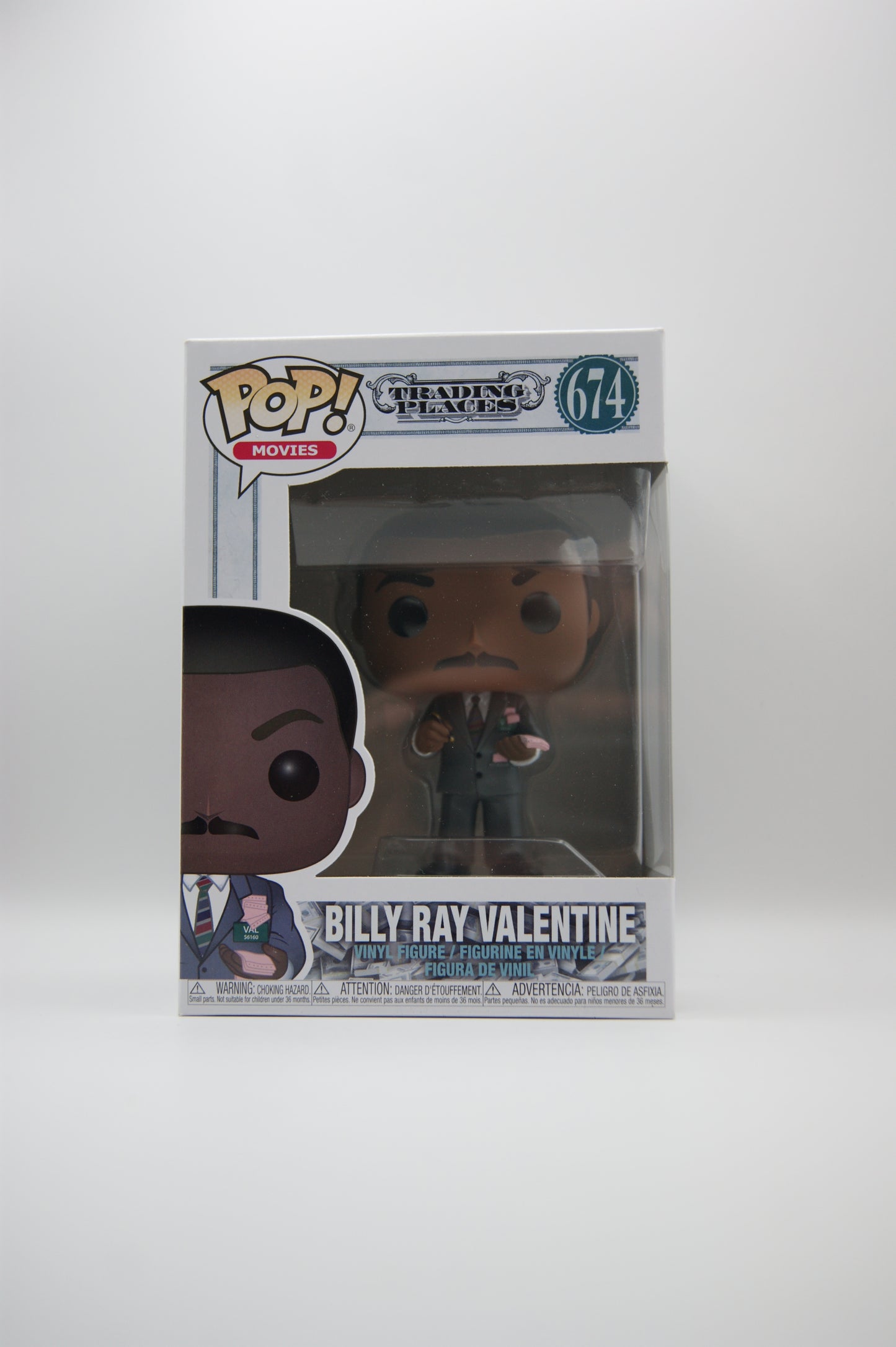 Funko Pop! Movies Trading Places Billy Ray Valentine #674 Eddie Murphy OVP