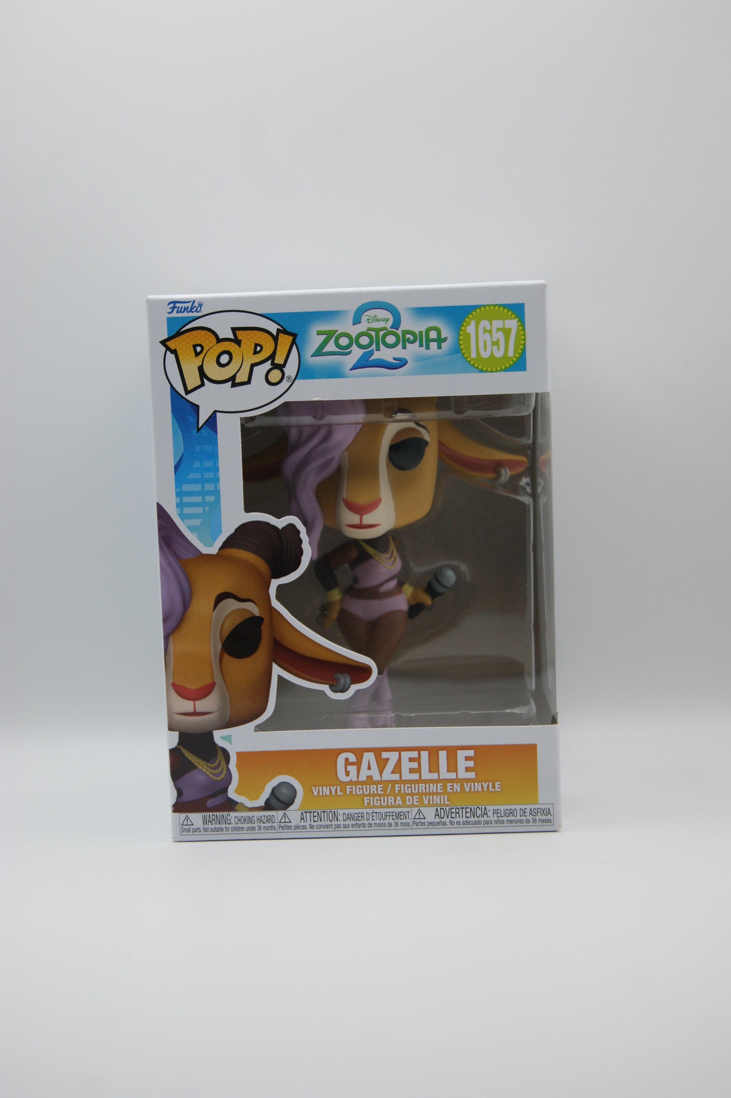 Funko Pop! Disney Zoomania 2 Gazelle #1657 Vinyl Figur Zootopia OVP