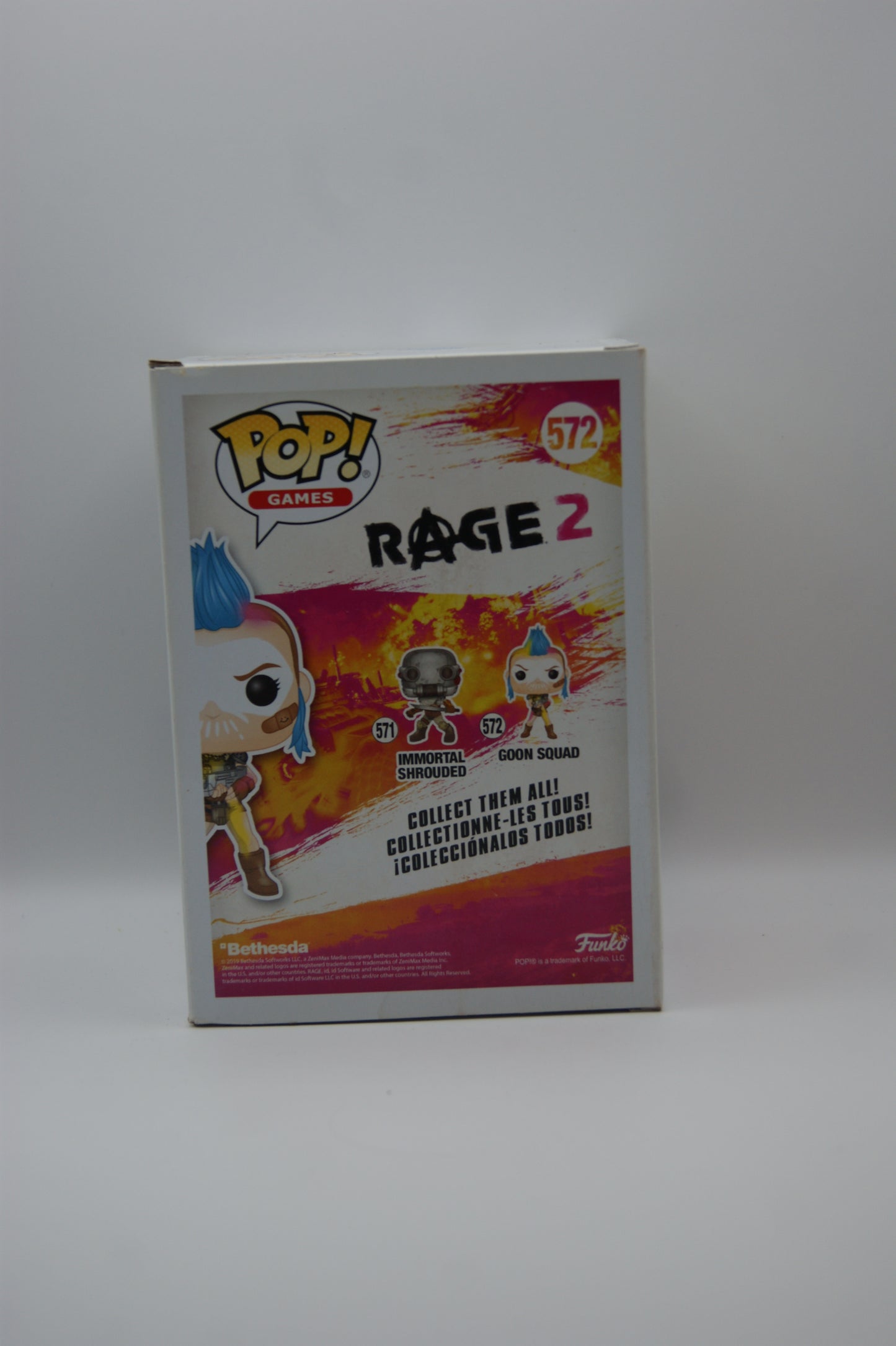 Funko Pop! Games RAGE 2 Goon Squad #572 Vinyl Figur Bethesda OVP