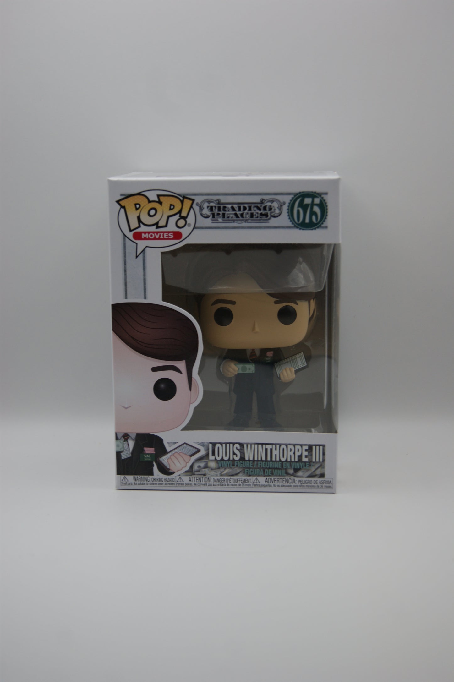 Funko Pop! Movies Trading Places Louis Winthorpe III #675 Die Glücksritter OVP