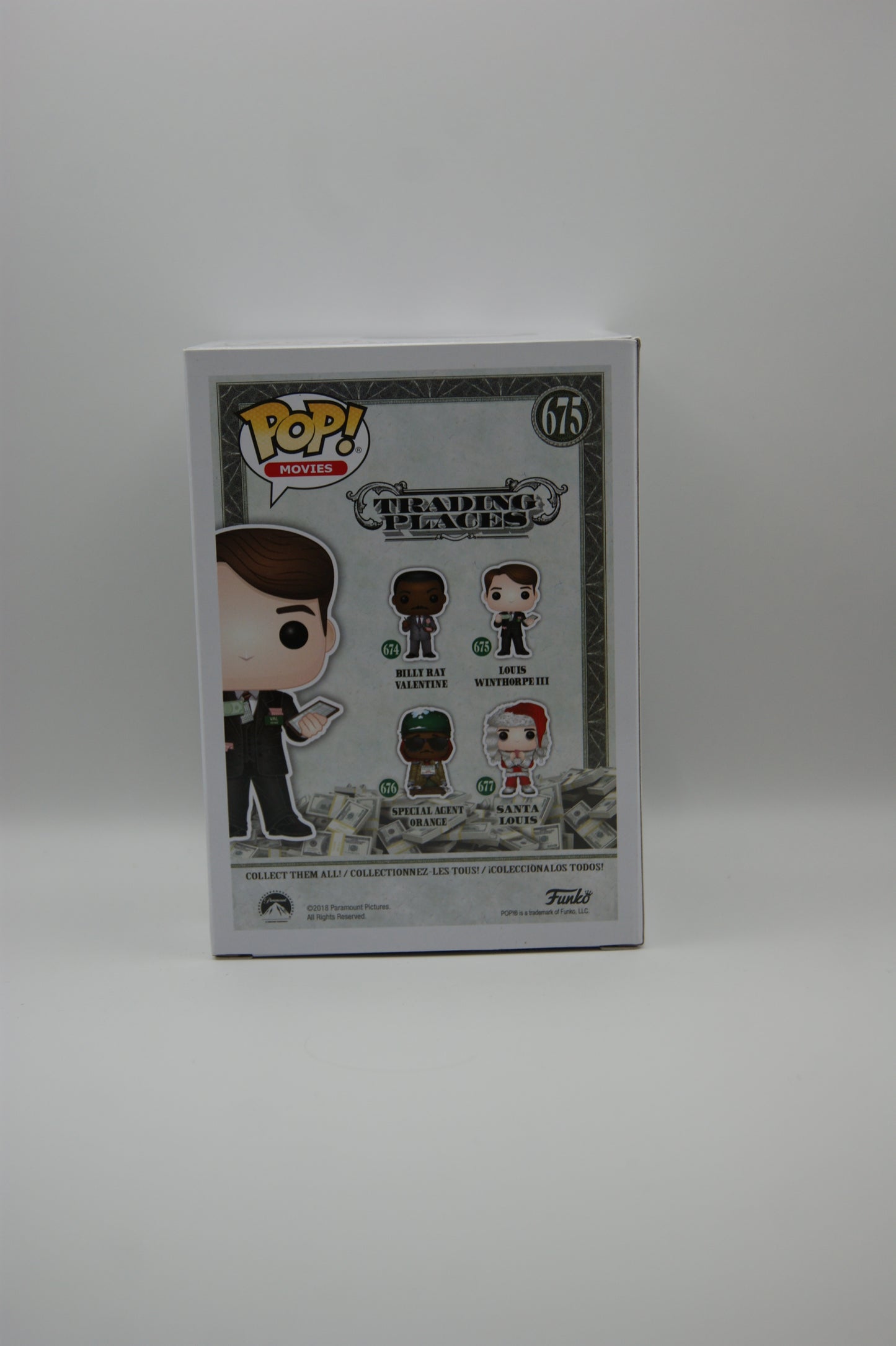Funko Pop! Movies Trading Places Louis Winthorpe III #675 Die Glücksritter OVP