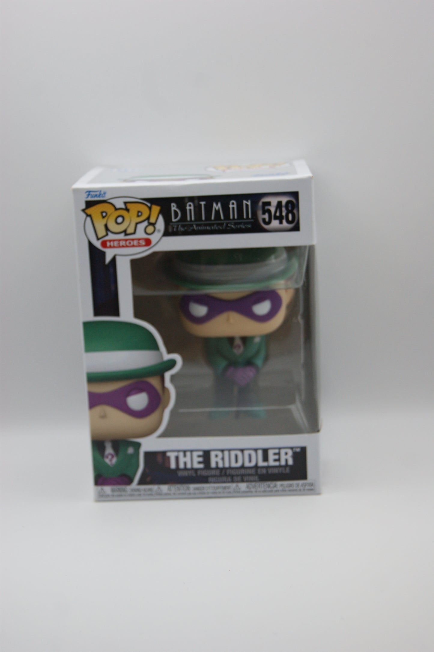 Funko Pop! Heroes Batman Animated Series The Riddler #548 DC OVP