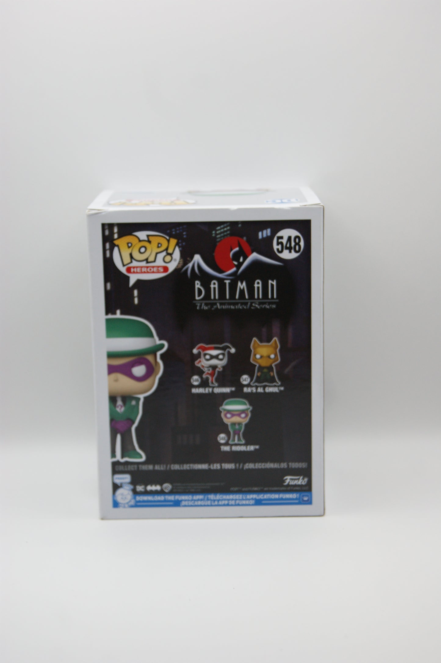 Funko Pop! Heroes Batman Animated Series The Riddler #548 DC OVP