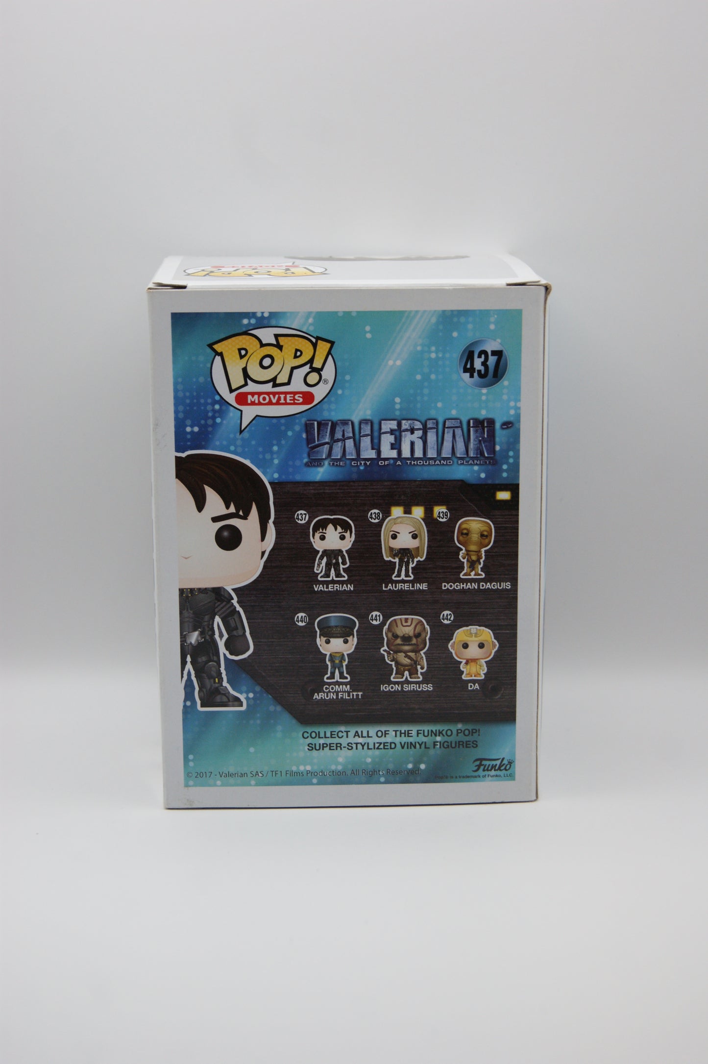 Funko Pop! Movies Valerian #437 Valerian Vinylfigur OVP