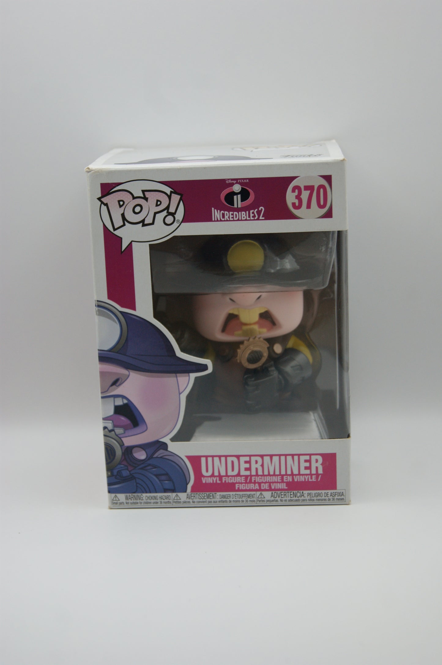 Funko Pop! Disney Die Unglaublichen 2 Underminer #370 Vinylfigur OVP