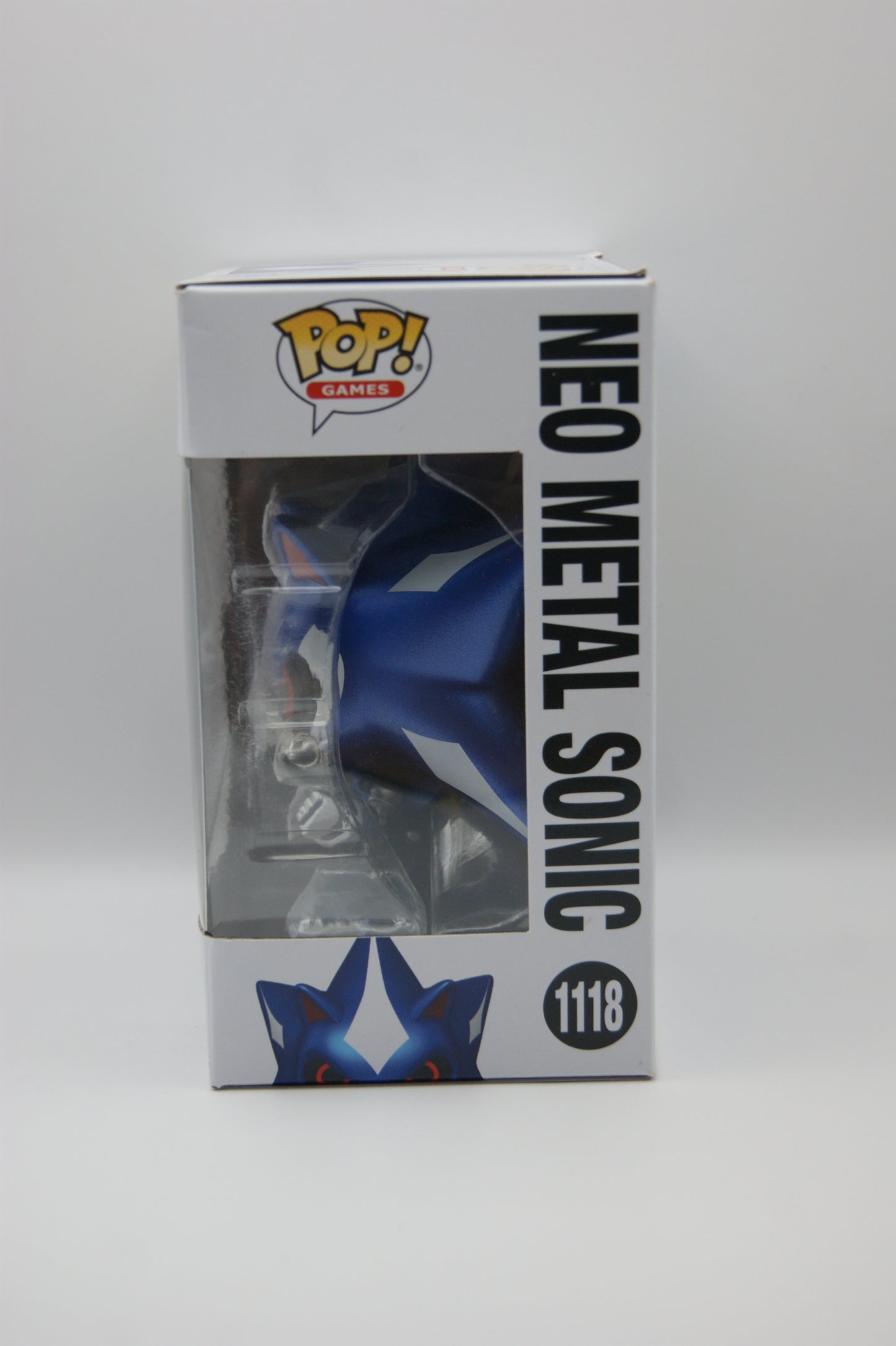 Funko Pop! Games Sonic the Hedgehog Neo Metal Sonic #1118 Metallic OVP