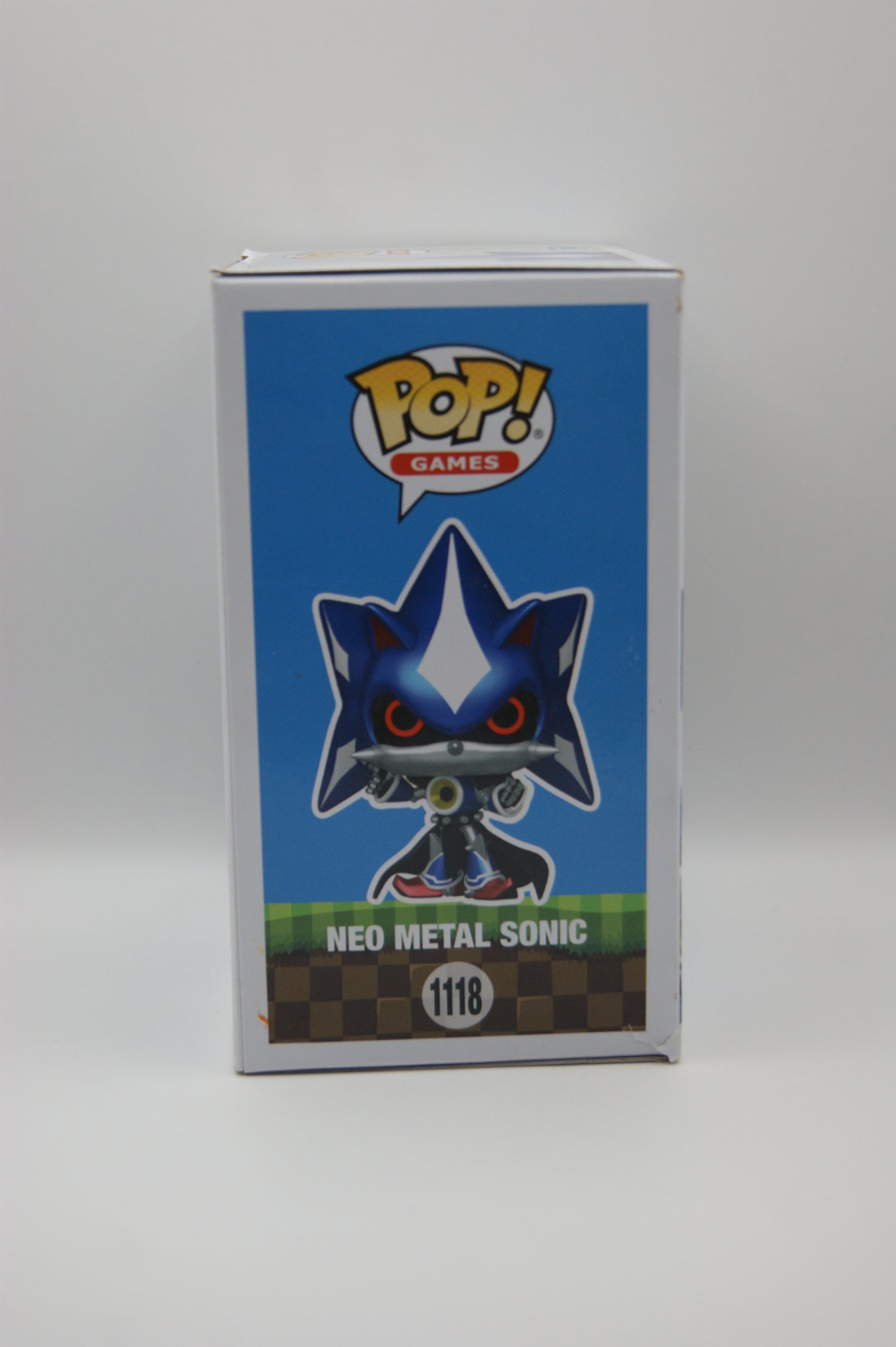 Funko Pop! Games Sonic the Hedgehog Neo Metal Sonic #1118 Metallic OVP