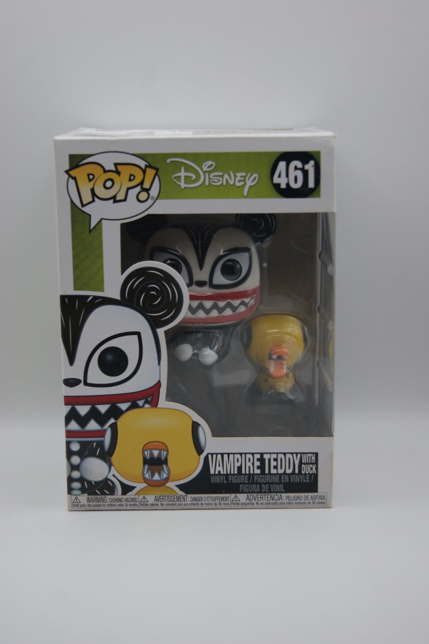 Funko Pop! Disney Nightmare Before Christmas Vampire Teddy with Duck #461 OVP
