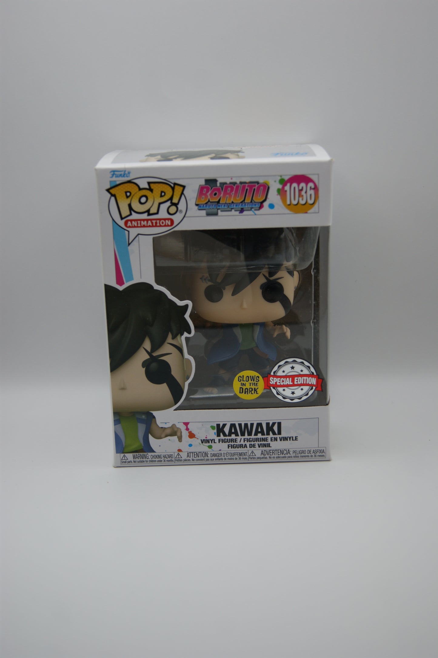 Funko Pop! Boruto Kawaki #1036 Glow in the Dark Special Edition OVP