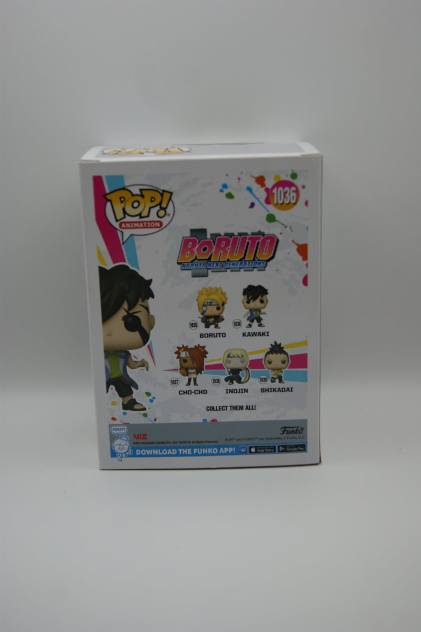 Funko Pop! Boruto Kawaki #1036 Glow in the Dark Special Edition OVP
