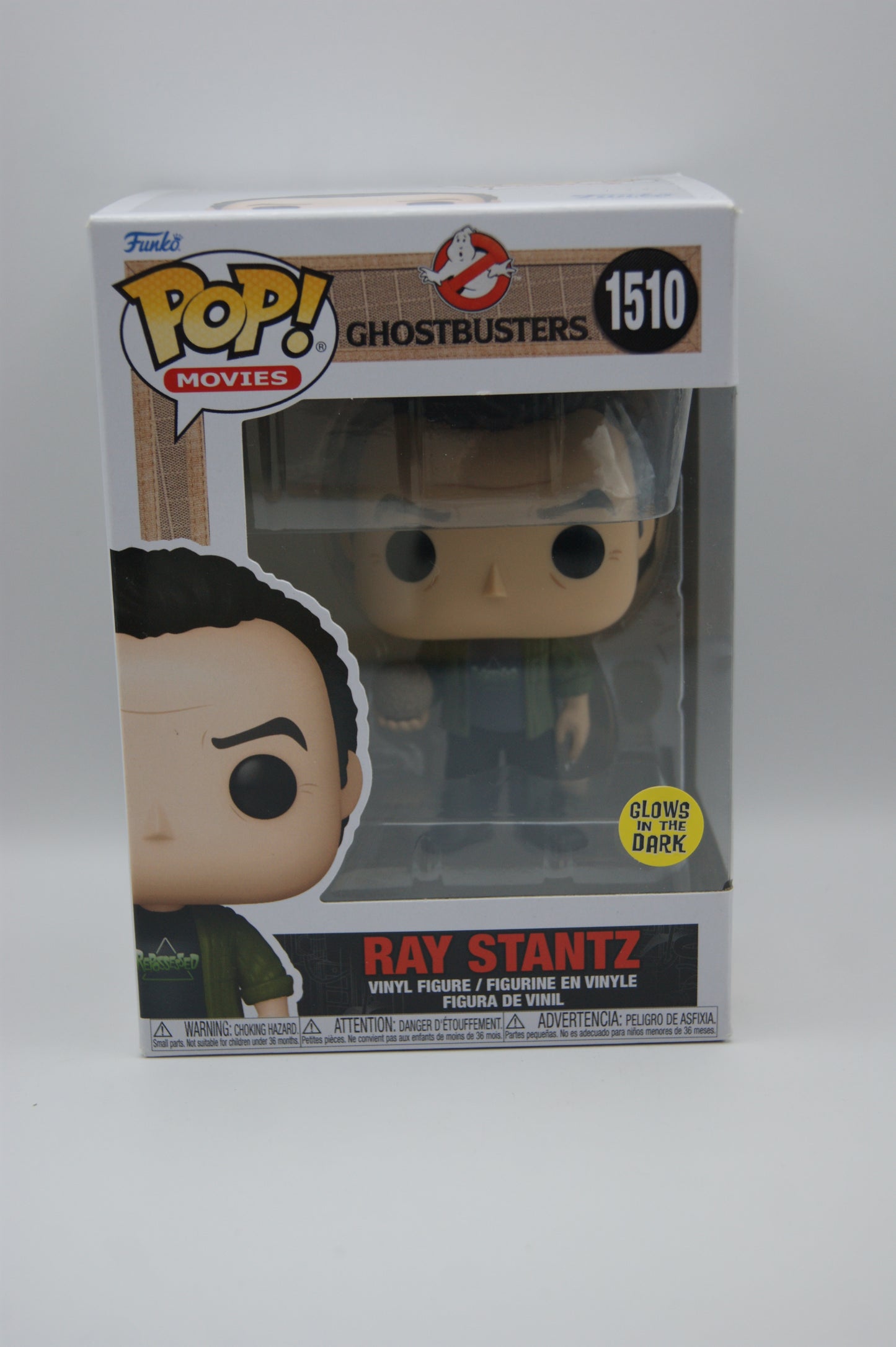 Funko Pop! Ghostbusters Ray Stantz #1510 Glow in the Dark Vinylfigur OVP