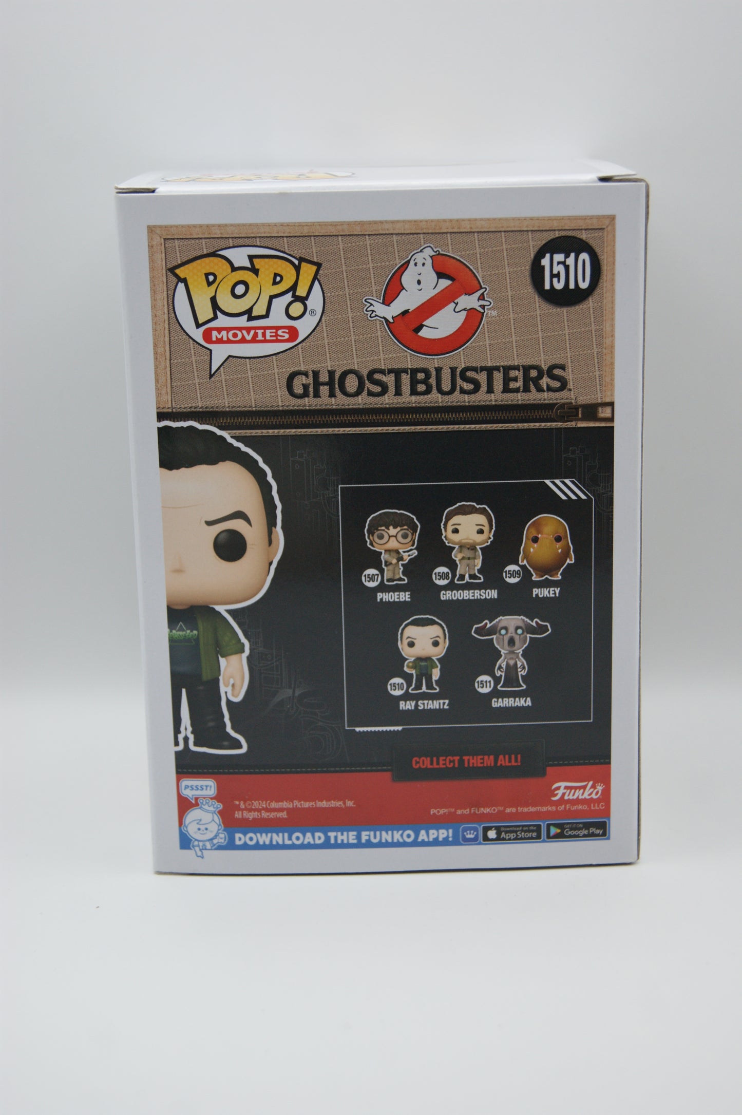 Funko Pop! Ghostbusters Ray Stantz #1510 Glow in the Dark Vinylfigur OVP