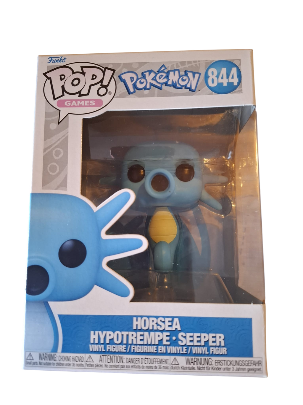 Funko Pop Pokémon Horsea 844 Hypotrempe Vinyl Figur OVP Seeper