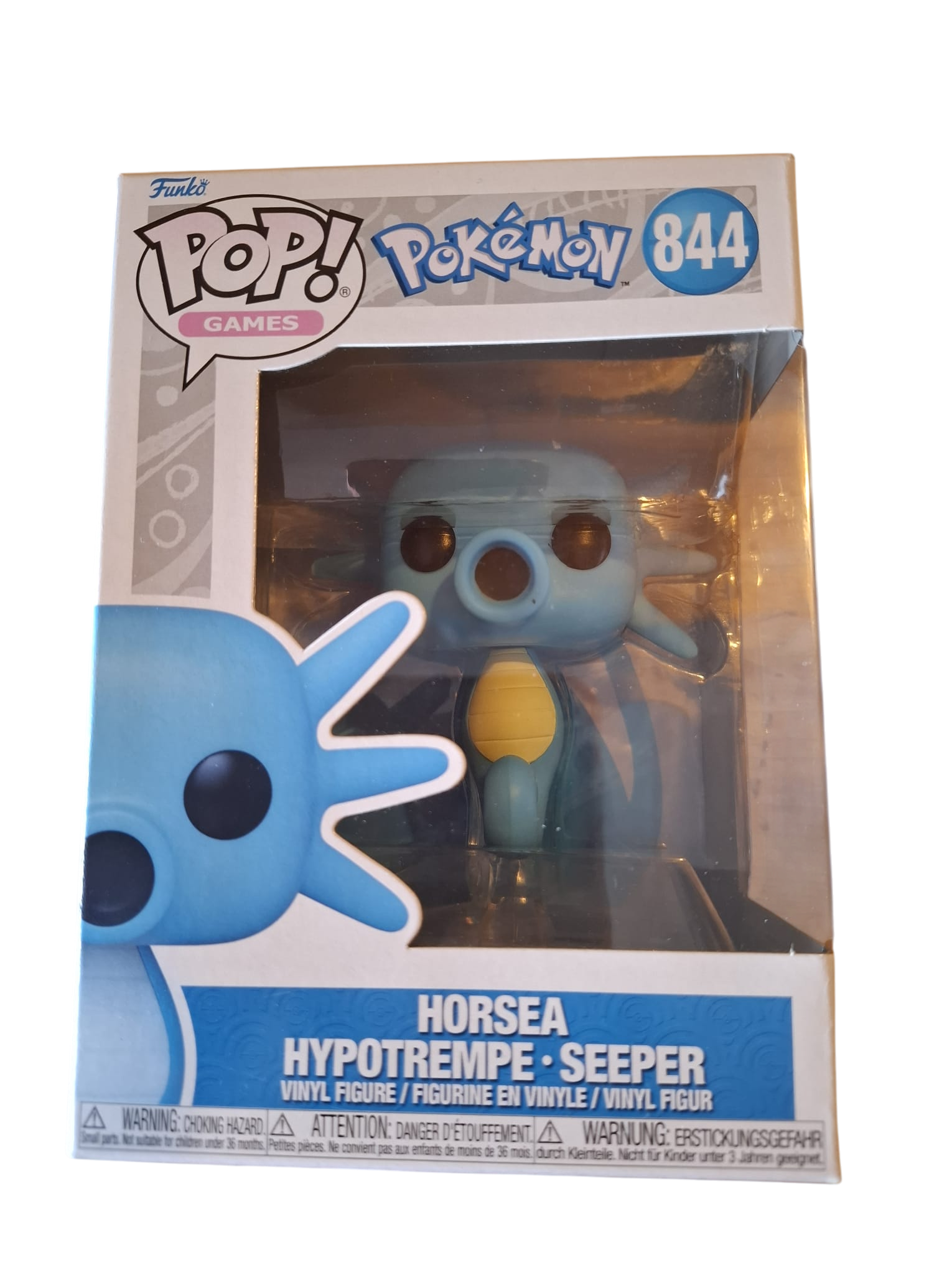 Funko Pop Pokémon Horsea 844 Hypotrempe Vinyl Figur OVP Seeper