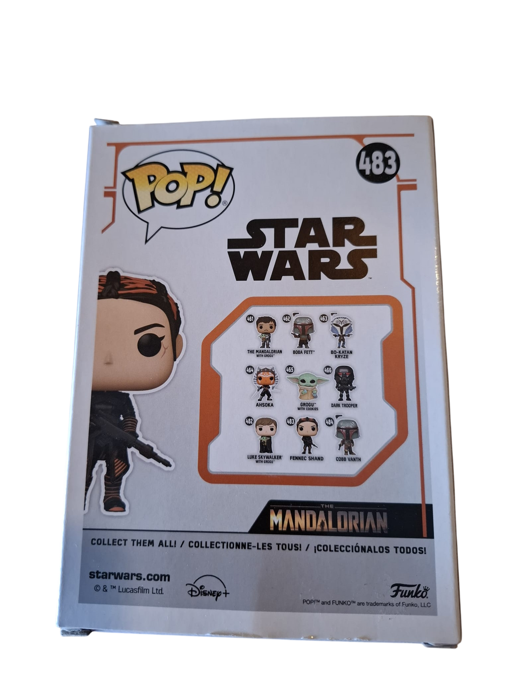 Funko Pop Fennec Shand #483 Star Wars Mandalorian Vinyl Figur OVP