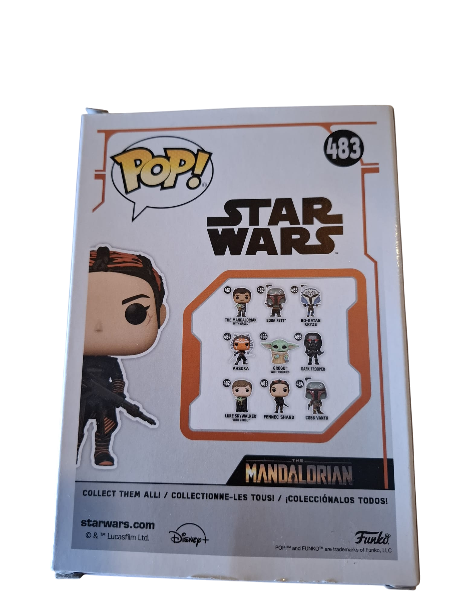 Funko Pop Fennec Shand #483 Star Wars Mandalorian Vinyl Figur OVP