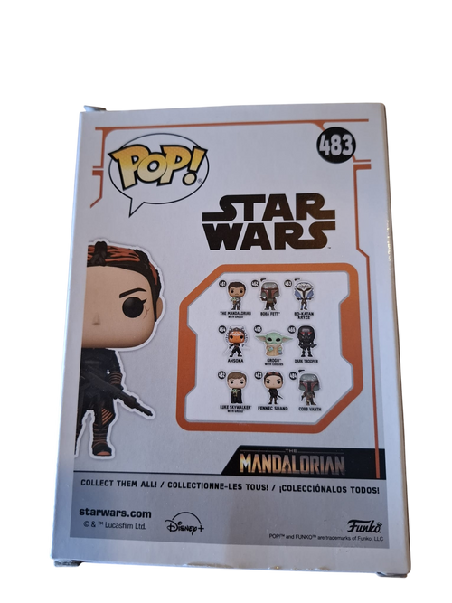Funko Pop Fennec Shand #483 Star Wars Mandalorian Vinyl Figur OVP
