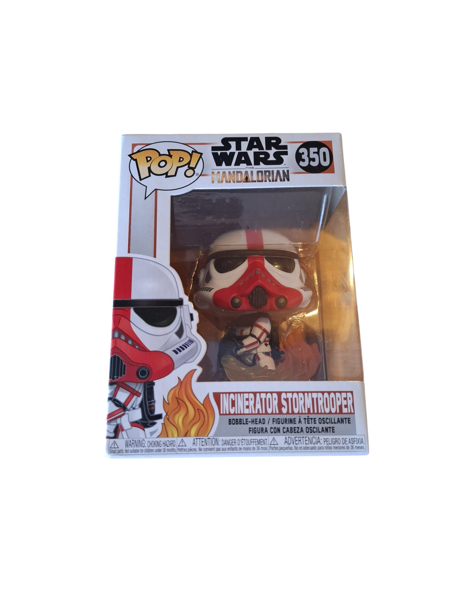 Funko Pop Incinerator Stormtrooper 350 Mandalorian Star Wars Figur OVP