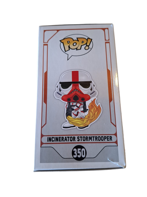 Funko Pop Incinerator Stormtrooper 350 Mandalorian Star Wars Figur OVP