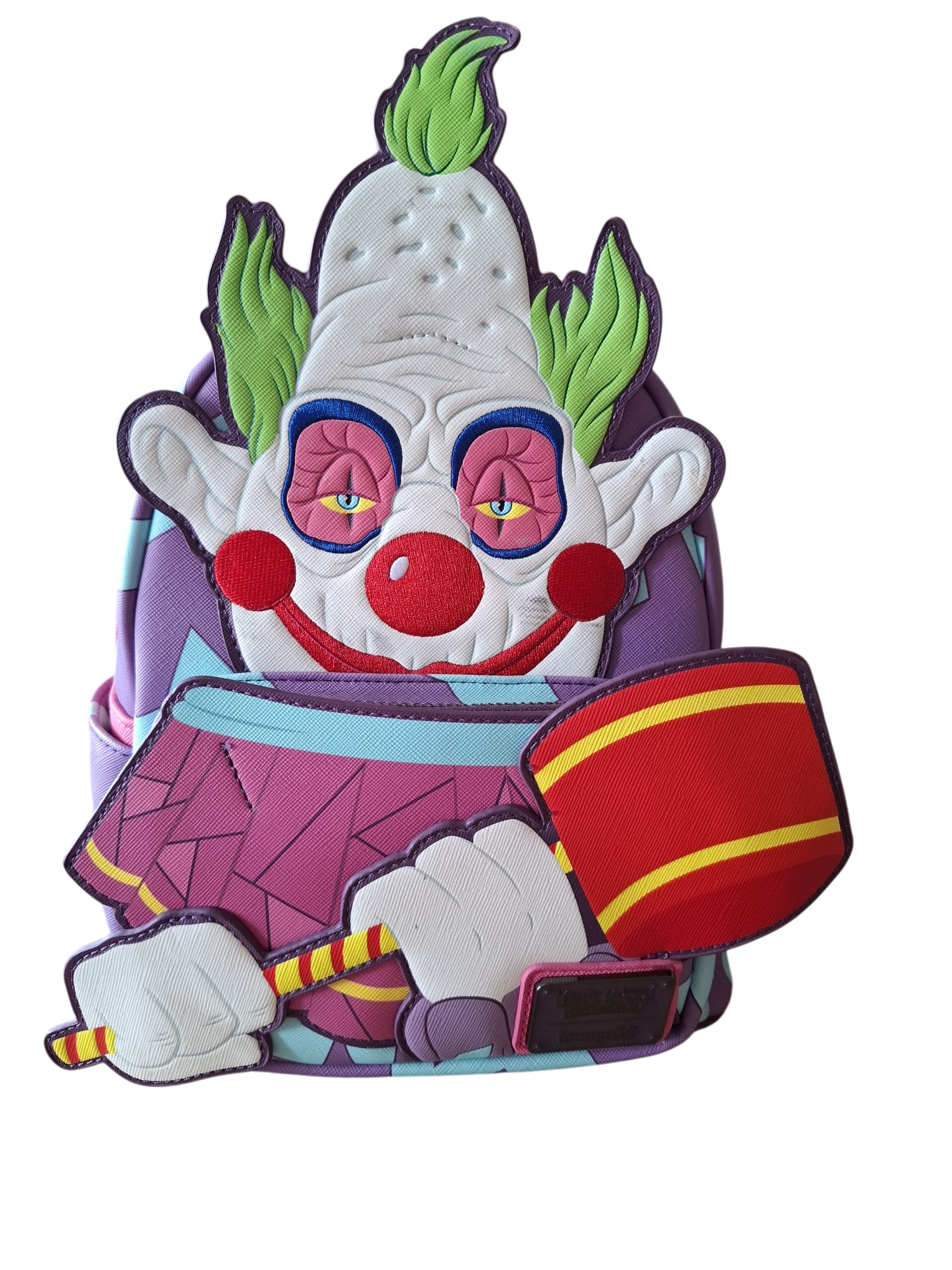Killer Klowns from Outer Space Rucksack Glow in the Dark Horror Backpack NEU