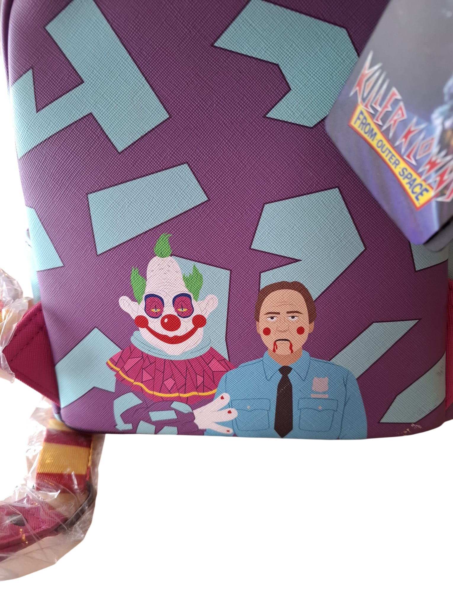 Killer Klowns from Outer Space Rucksack Glow in the Dark Horror Backpack NEU