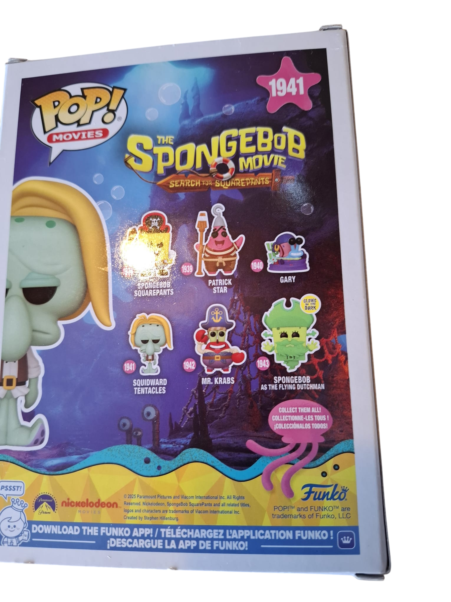 Funko Pop! Squidward Tentacles #1941 – The SpongeBob Movie – Vinyl Figur – OVP Thadäus Tentakel