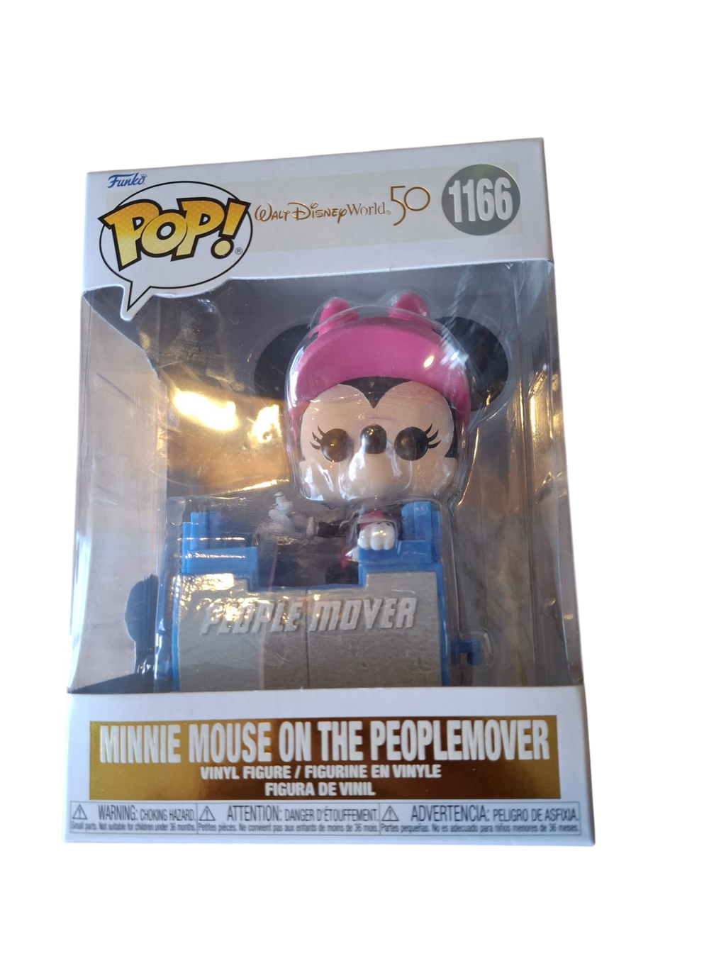 Funko Pop Minnie Mouse PeopleMover 1166 Disney World 50th Anniversary OVP