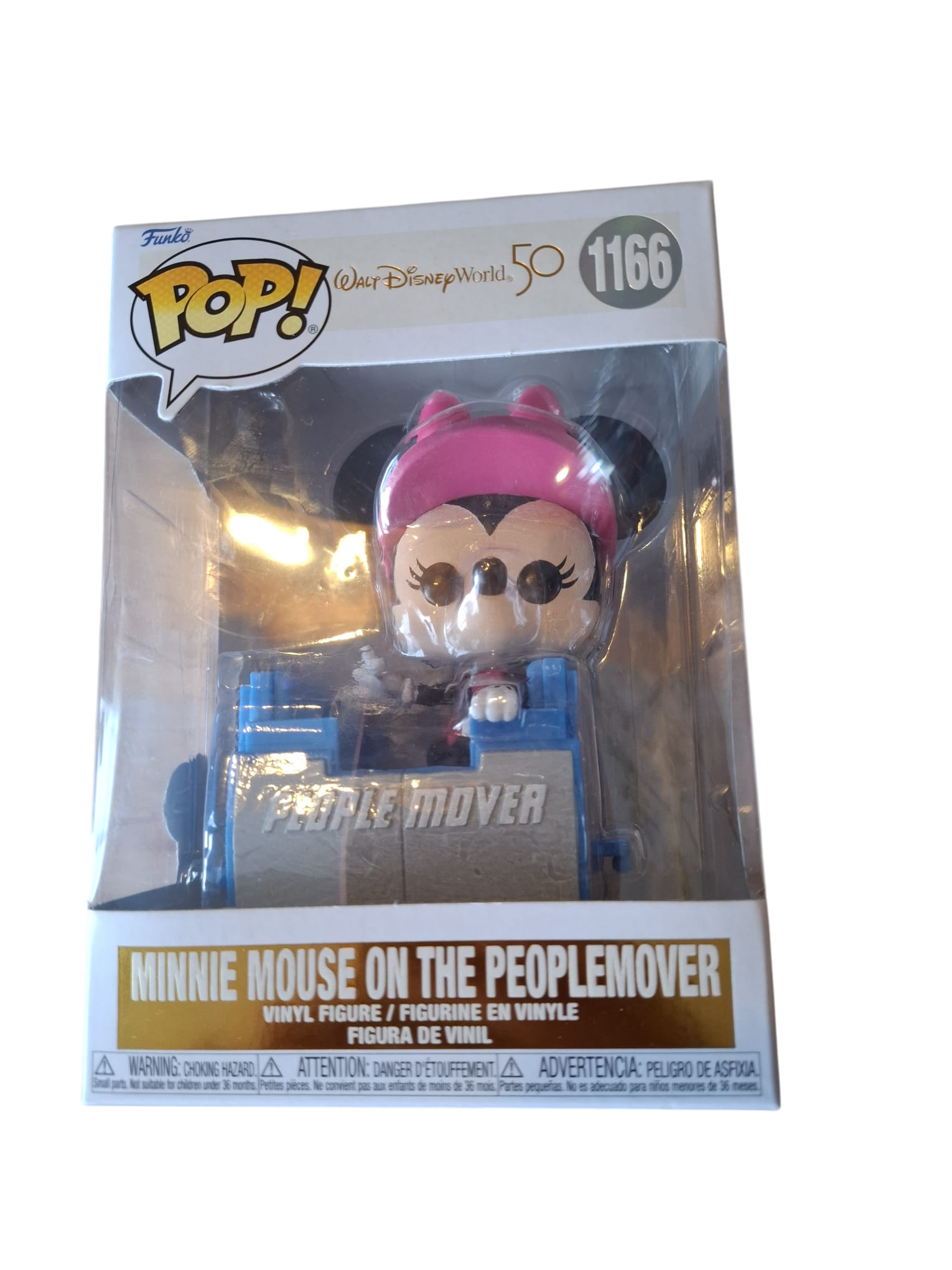 Funko Pop Minnie Mouse PeopleMover 1166 Disney World 50th Anniversary OVP