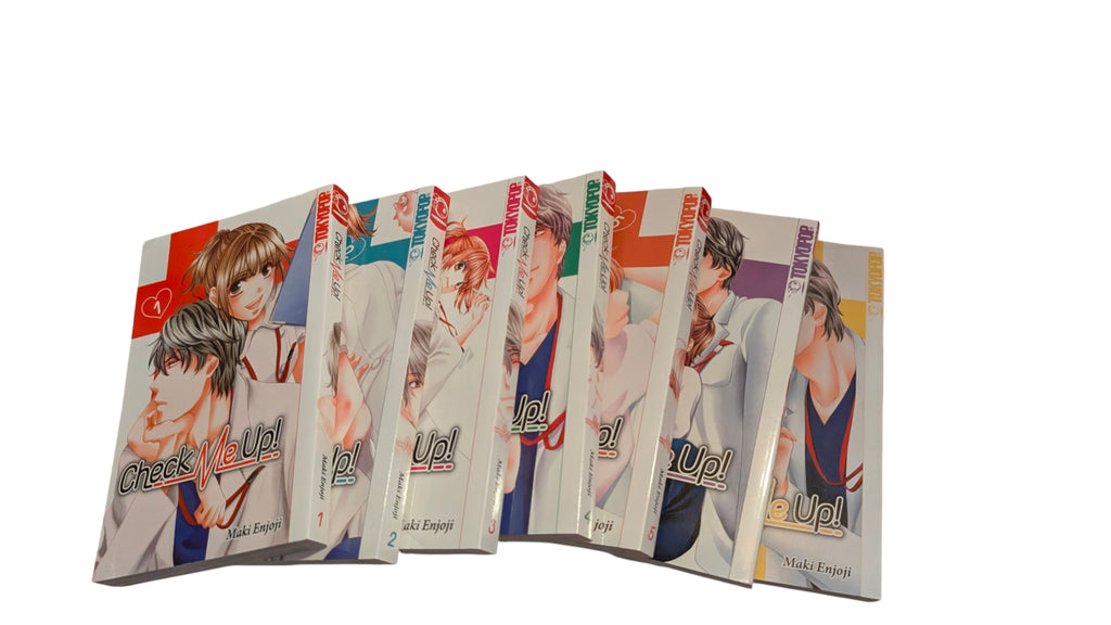 Check Me Up! Band 1–7 Komplettreihe mit Schuber – TOKYOPOP Manga Set – Vollständig