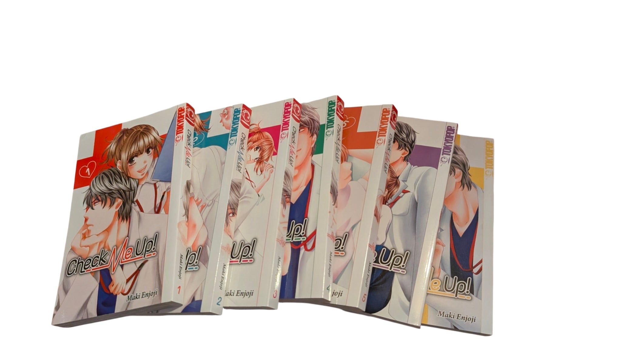 Check Me Up! Band 1–7 Komplettreihe mit Schuber – TOKYOPOP Manga Set – Vollständig