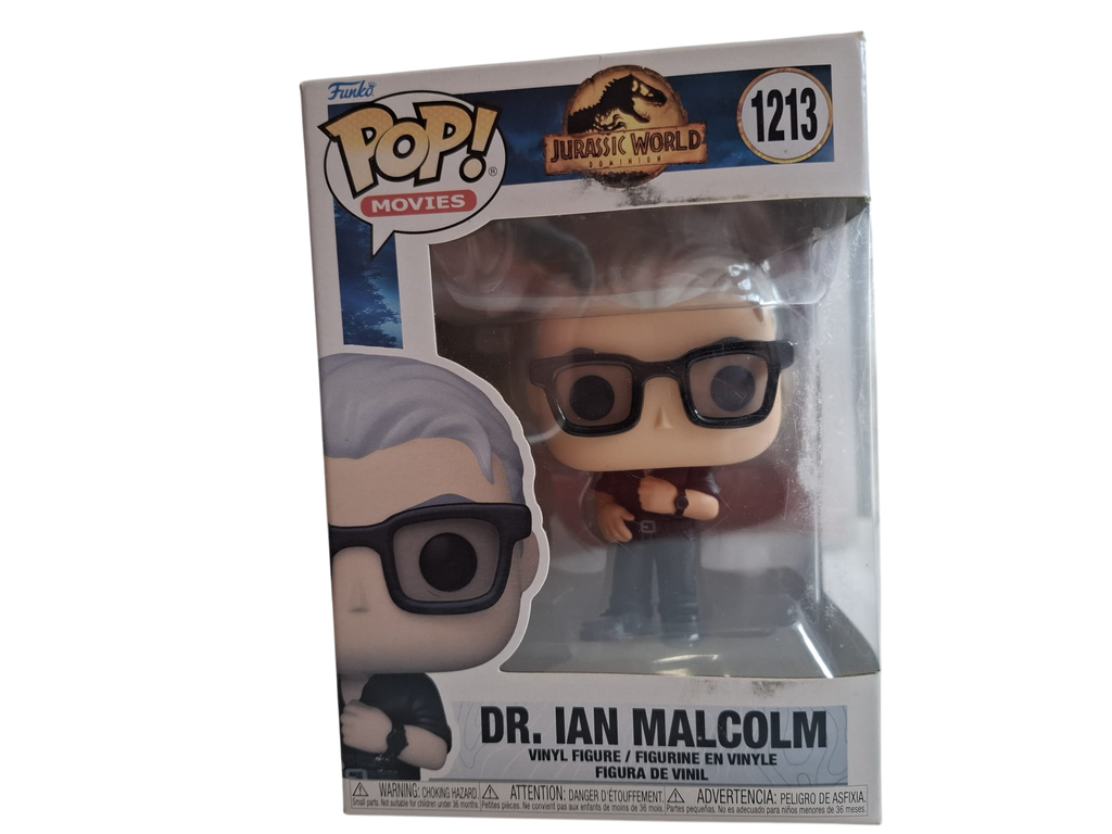 Funko Pop! Movies #1213 – Dr. Ian Malcolm (Jurassic World Dominion) – Sammlerfigur OVP