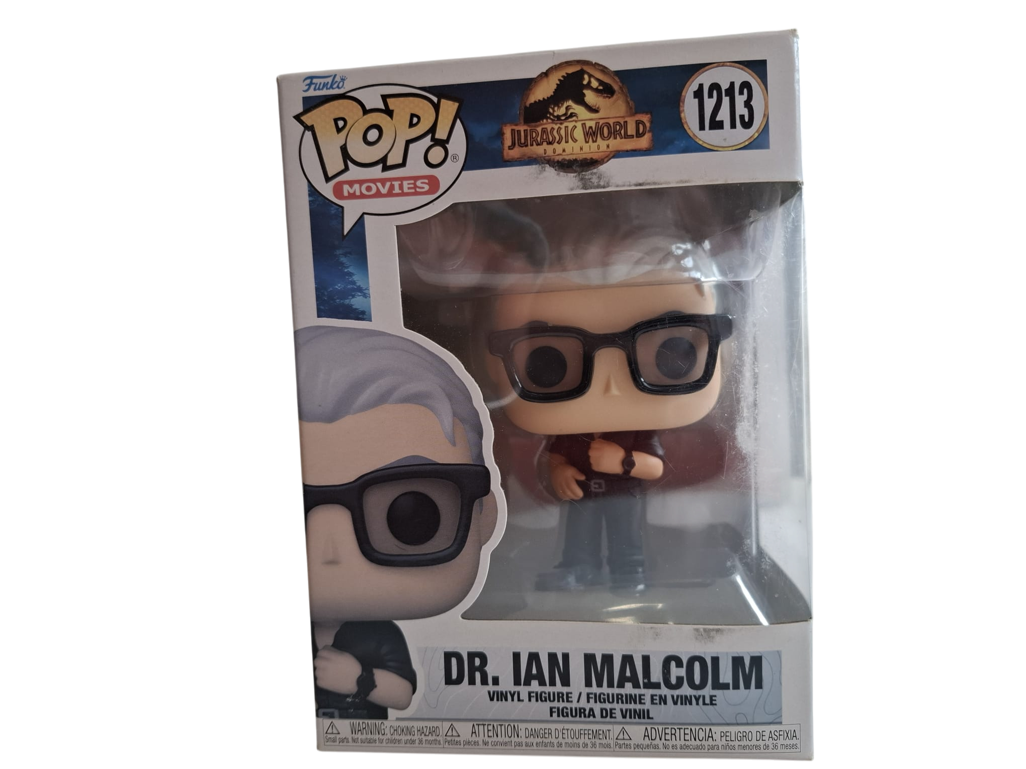 Funko Pop! Movies #1213 – Dr. Ian Malcolm (Jurassic World Dominion) – Sammlerfigur OVP