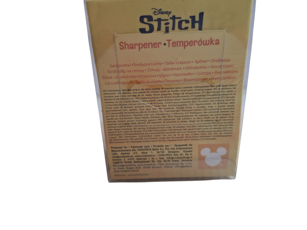 Disney Stitch Anspitzer  – Schulbedarf & Sammelartikel – Neu