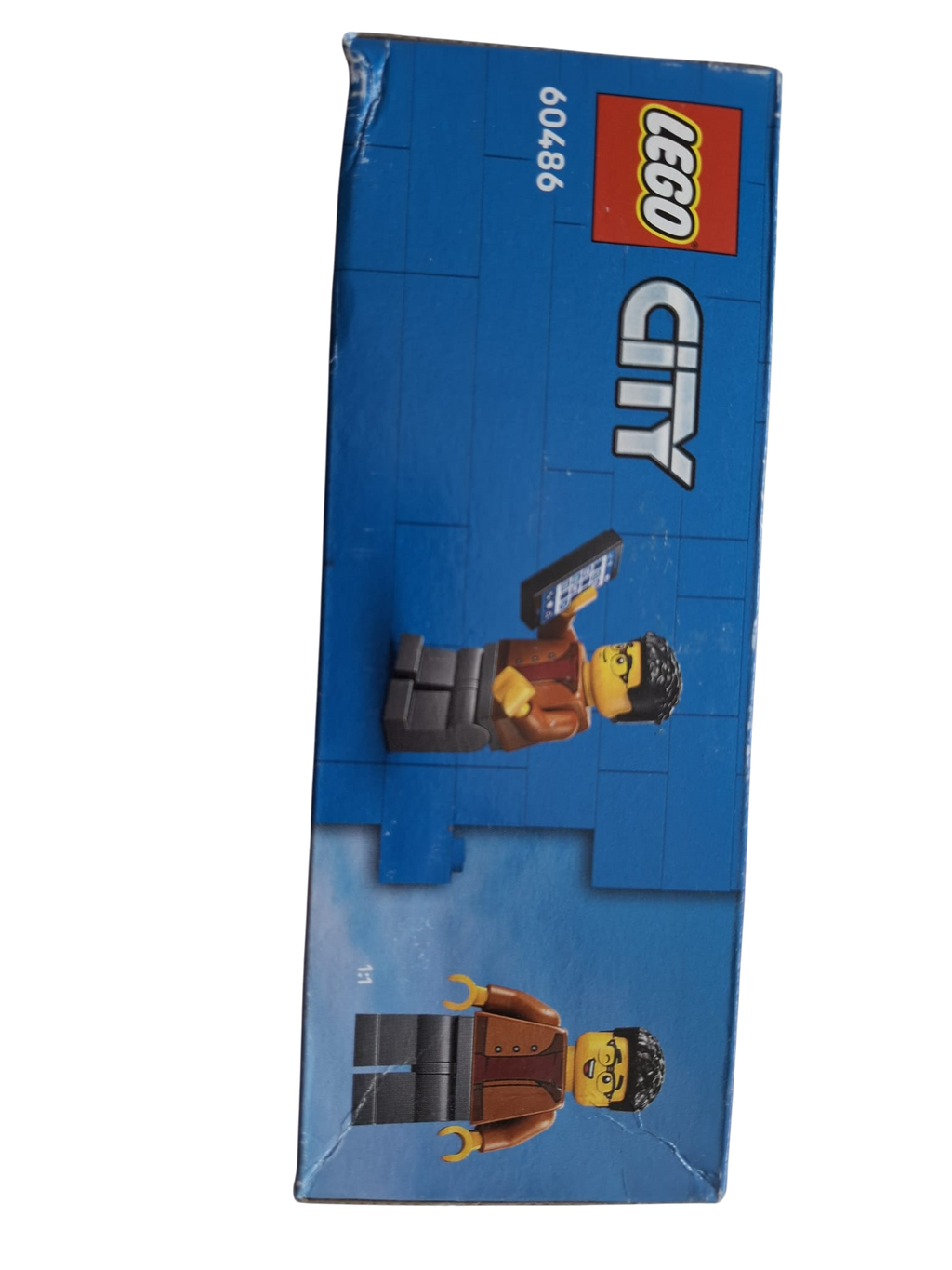 LEGO® City 60486 – Elektro-Supersportwagen – Rennwagen mit Fahrer Minifigur – NEU & OVP