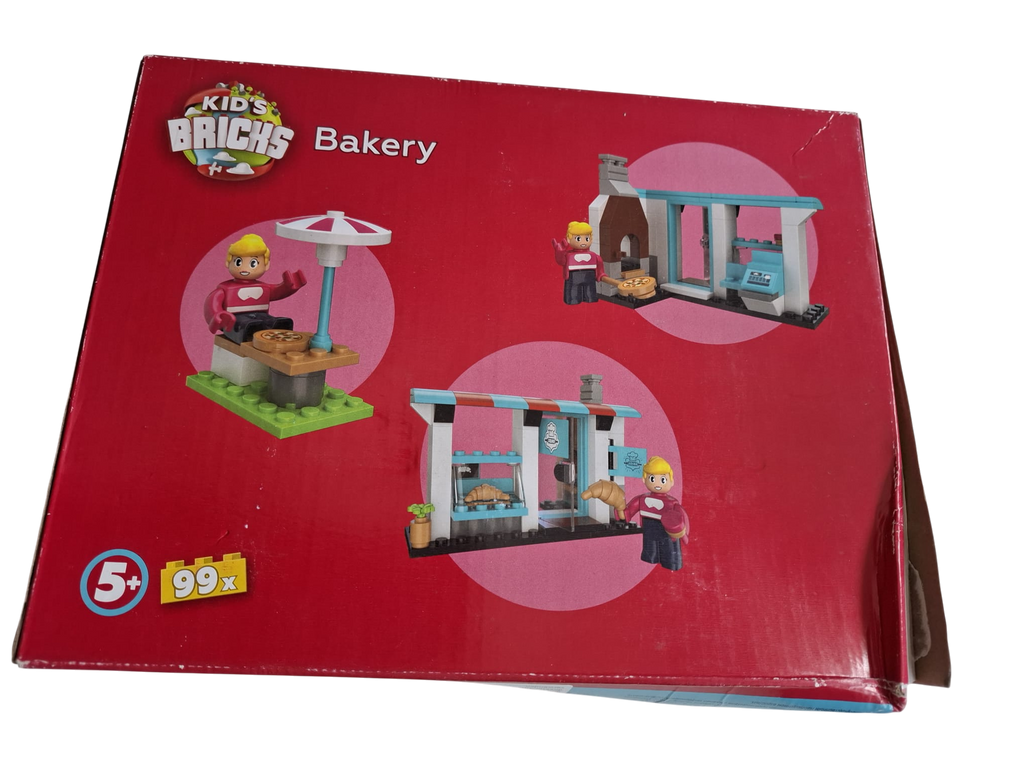 Kids Bricks Bakery – Bäckerei Klemmbausteine Set – 99 Teile – NEU & OVP