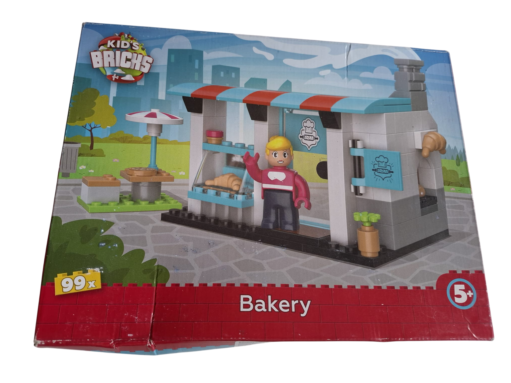 Kids Bricks Bakery – Bäckerei Klemmbausteine Set – 99 Teile – NEU & OVP