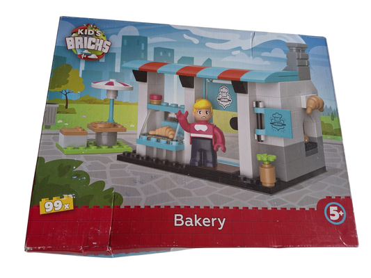 Kids Bricks Bakery – Bäckerei Klemmbausteine Set – 99 Teile – NEU & OVP