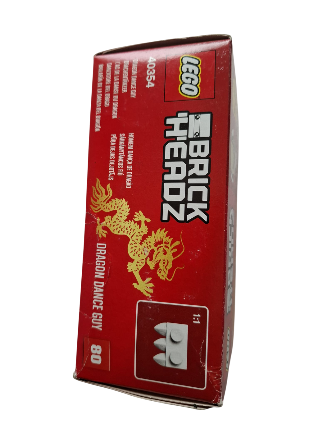 LEGO® BrickHeadz 40354 – Drachentanz-Mann – Dragon Dance Guy – NEU & OVP