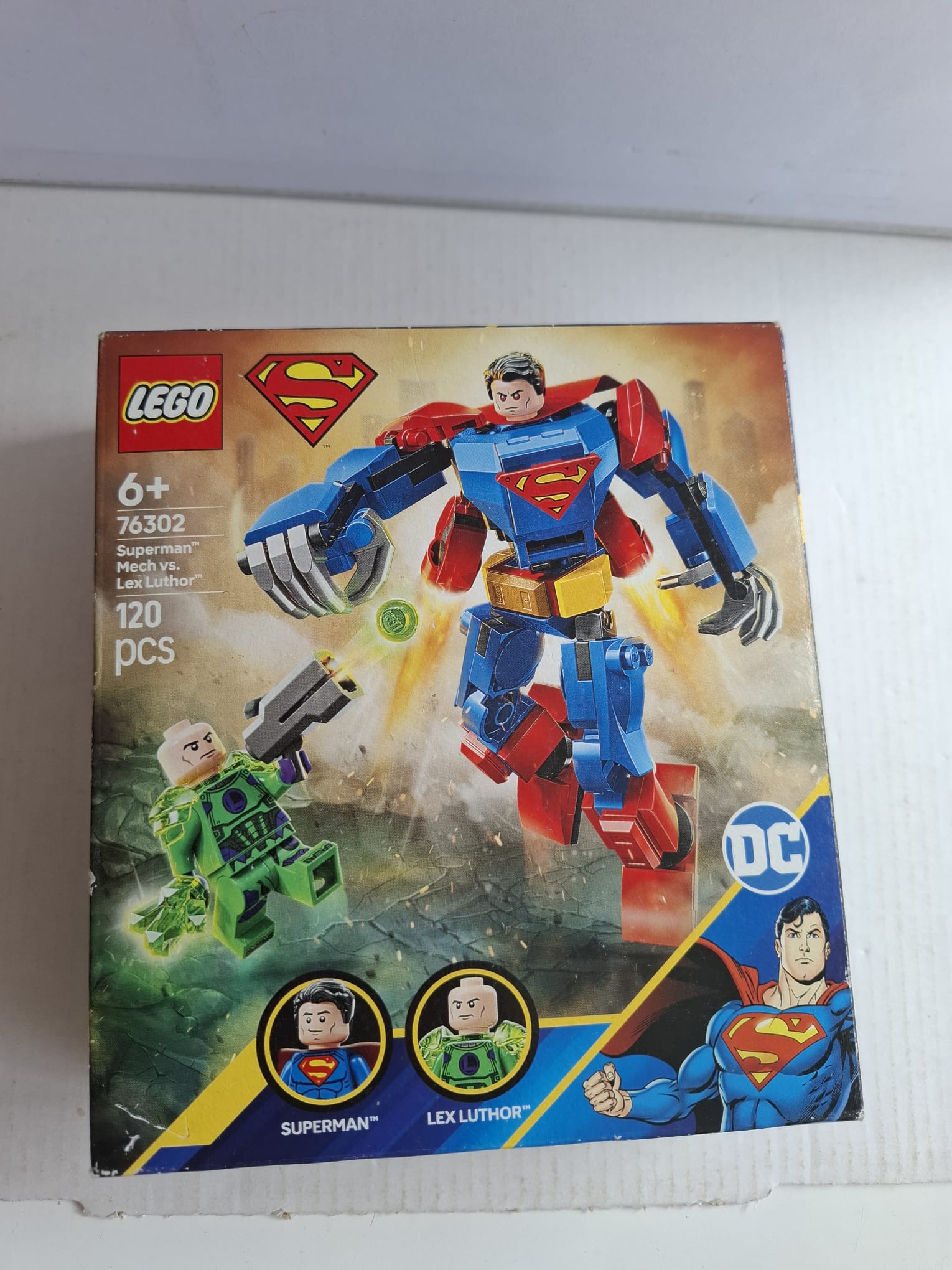 LEGO® DC Super Heroes 76302 – Superman™ Mech vs. Lex Luthor™ – NEU & OVP