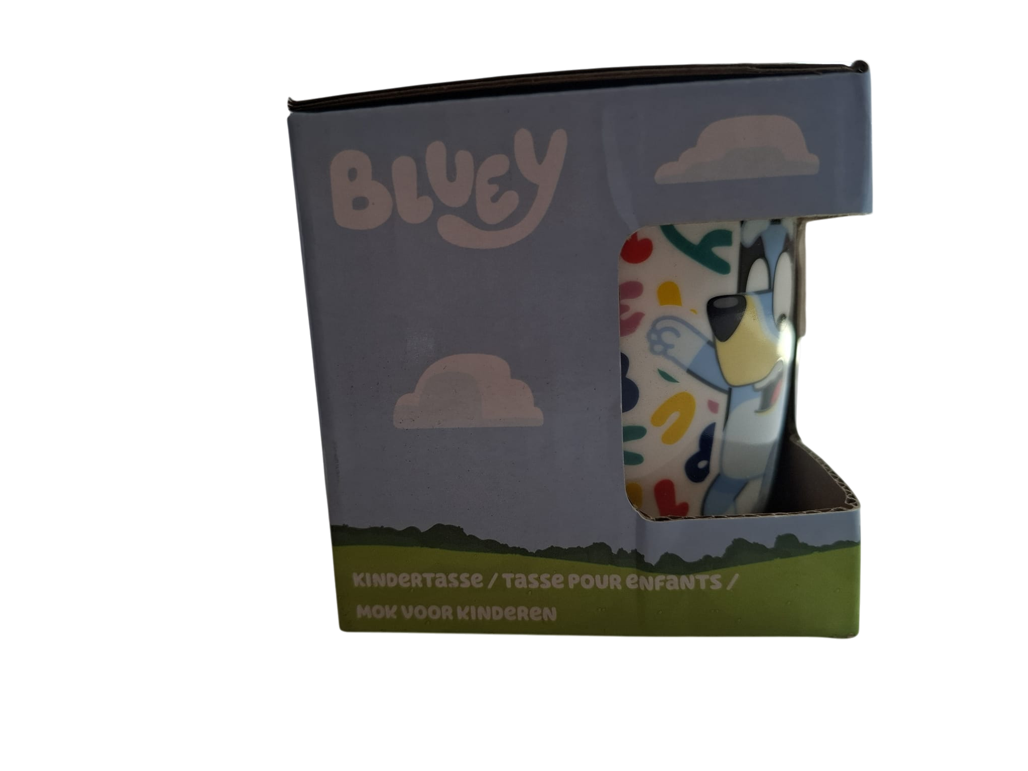 Bluey Kindertasse 250 ml – Keramik Becher – Kinder Tasse mit Bluey Motiv – Neu