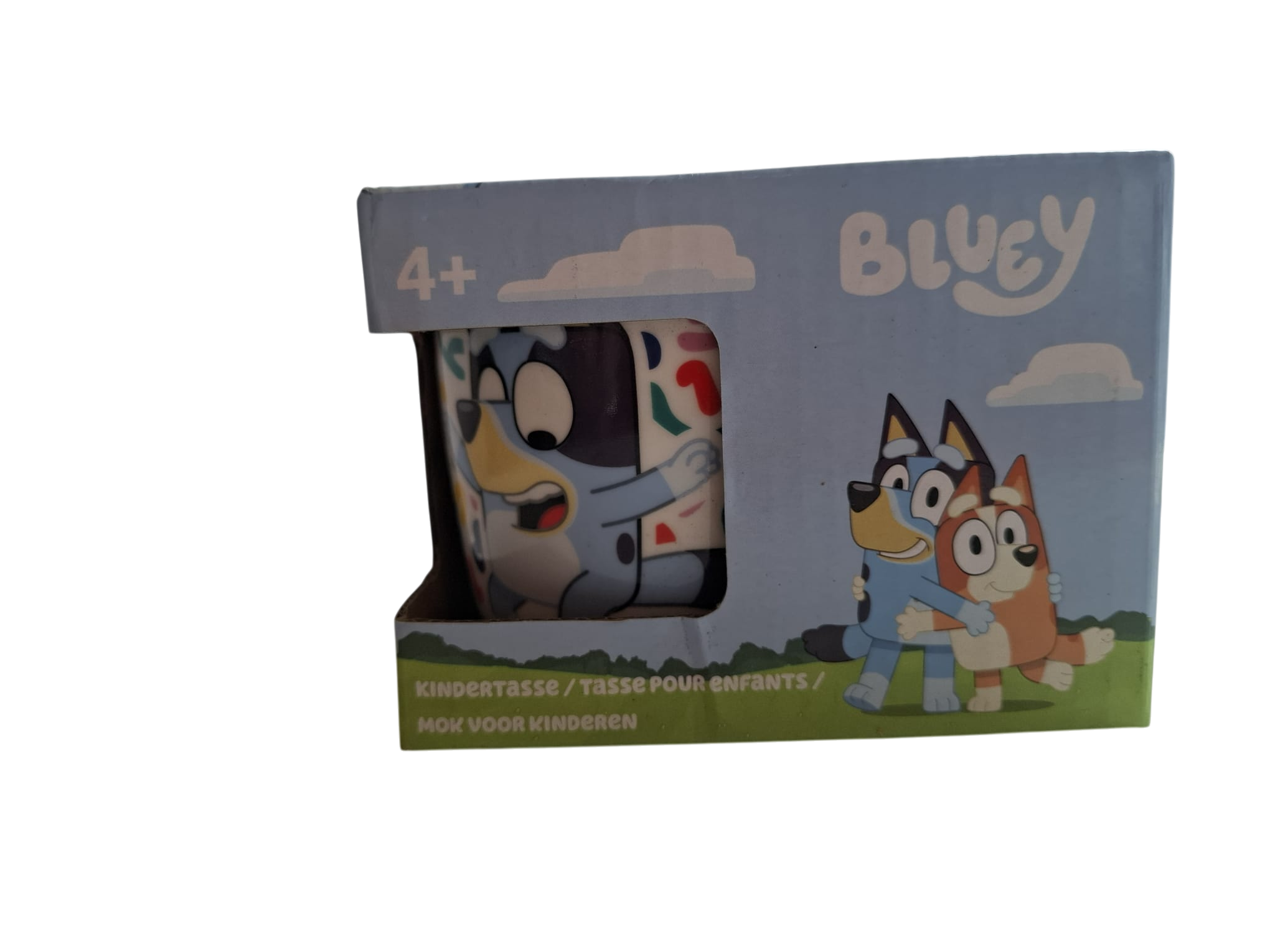 Bluey Kindertasse 250 ml – Keramik Becher – Kinder Tasse mit Bluey Motiv – Neu