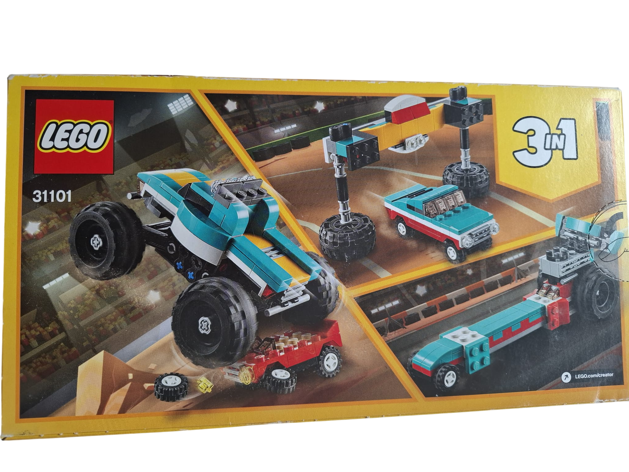 LEGO® Creator 3-in-1 31101 – Monster Truck – Muscle Car & Dragster – NEU & OVP
