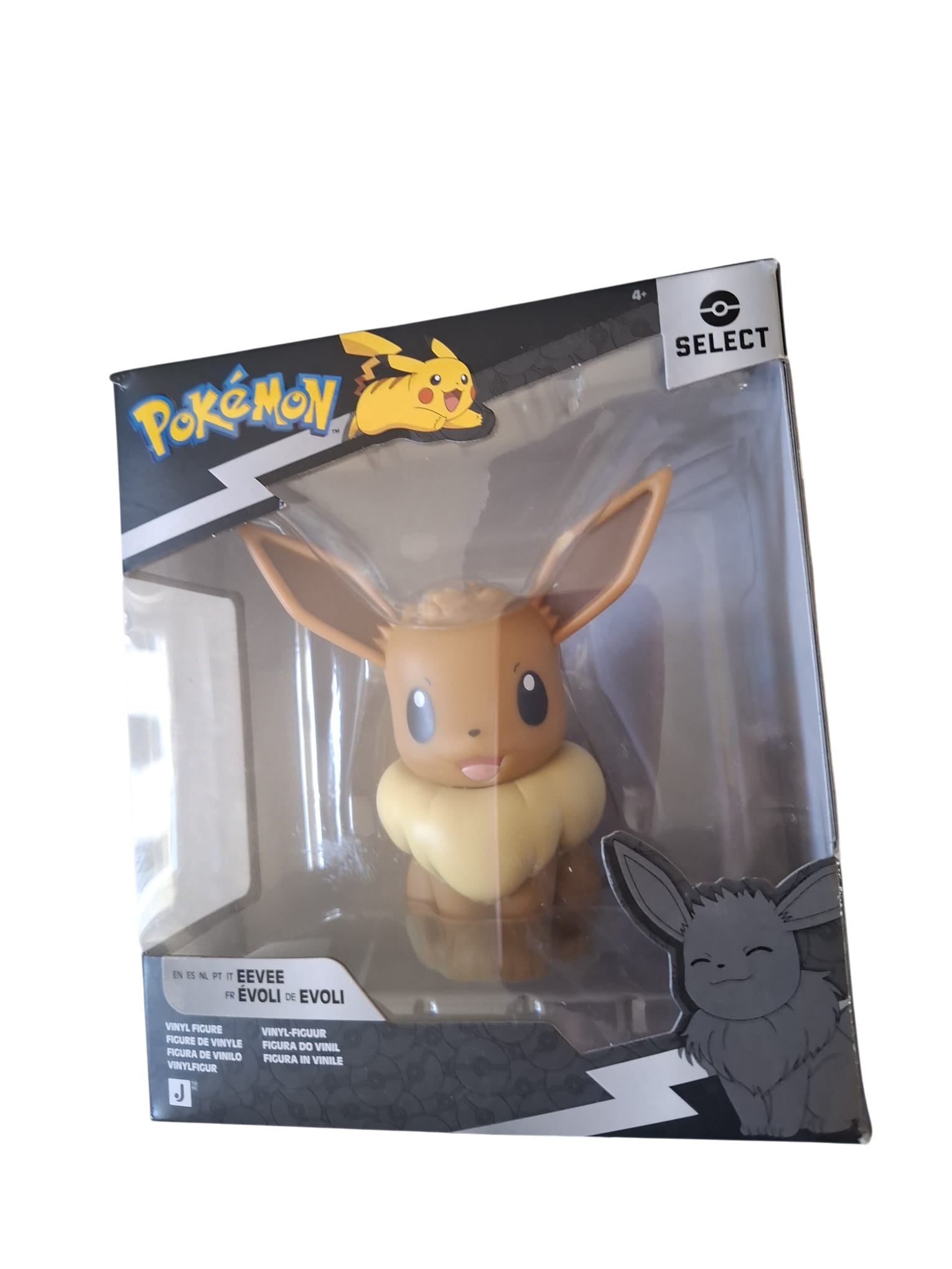 Pokémon Evoli Vinyl Figur – Jazwares Select Vinyl Figure – Sammelfigur –Serie 12 OVP