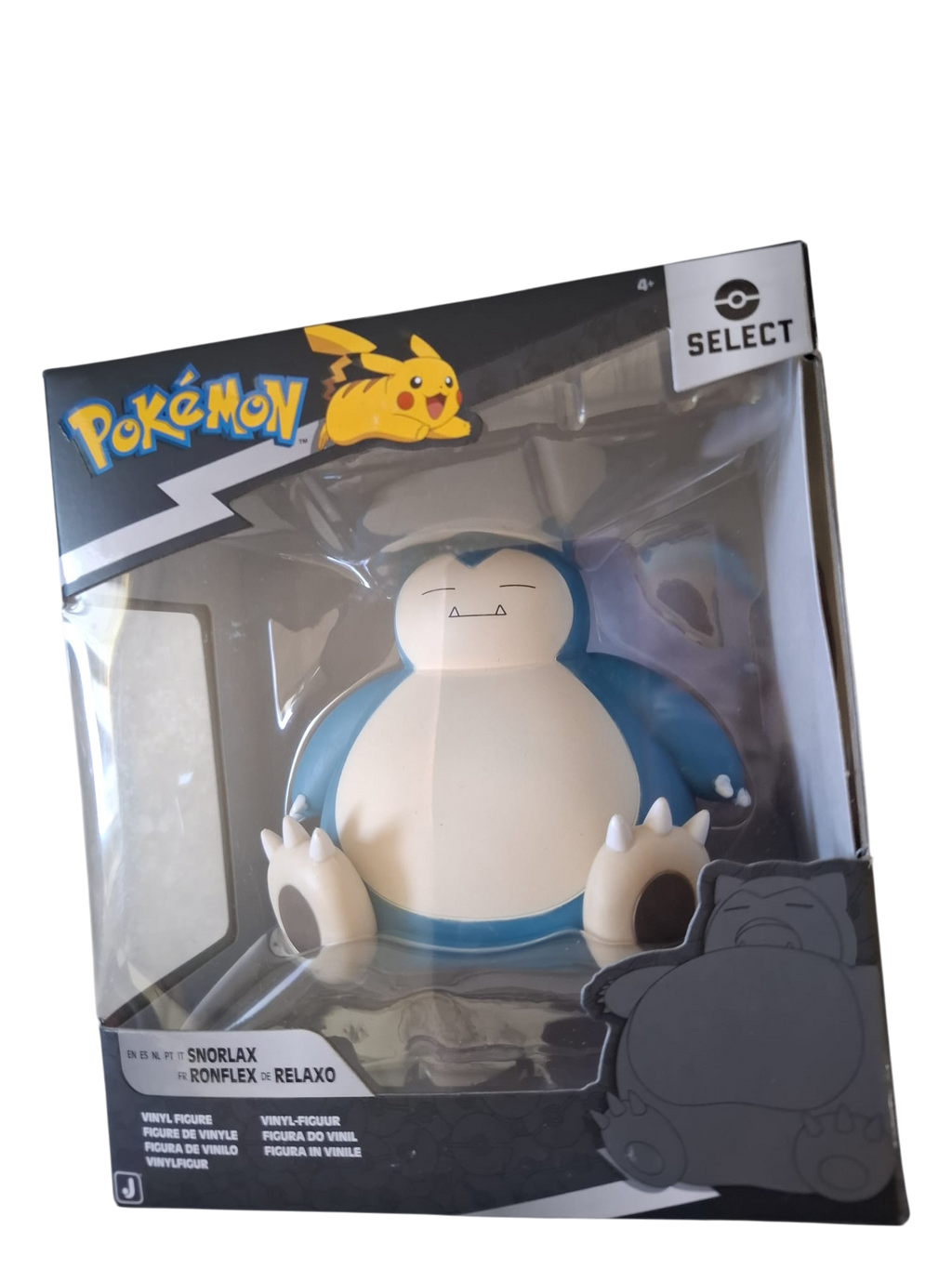 Pokémon Relaxo (Snorlax) Vinyl Figur 10 cm – Jazwares Select Collection Serie 13  – Sammelfigur – OVP